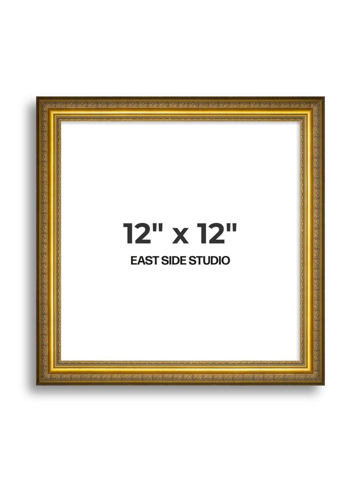 Cavetto Gold 12" x 12" picture frame