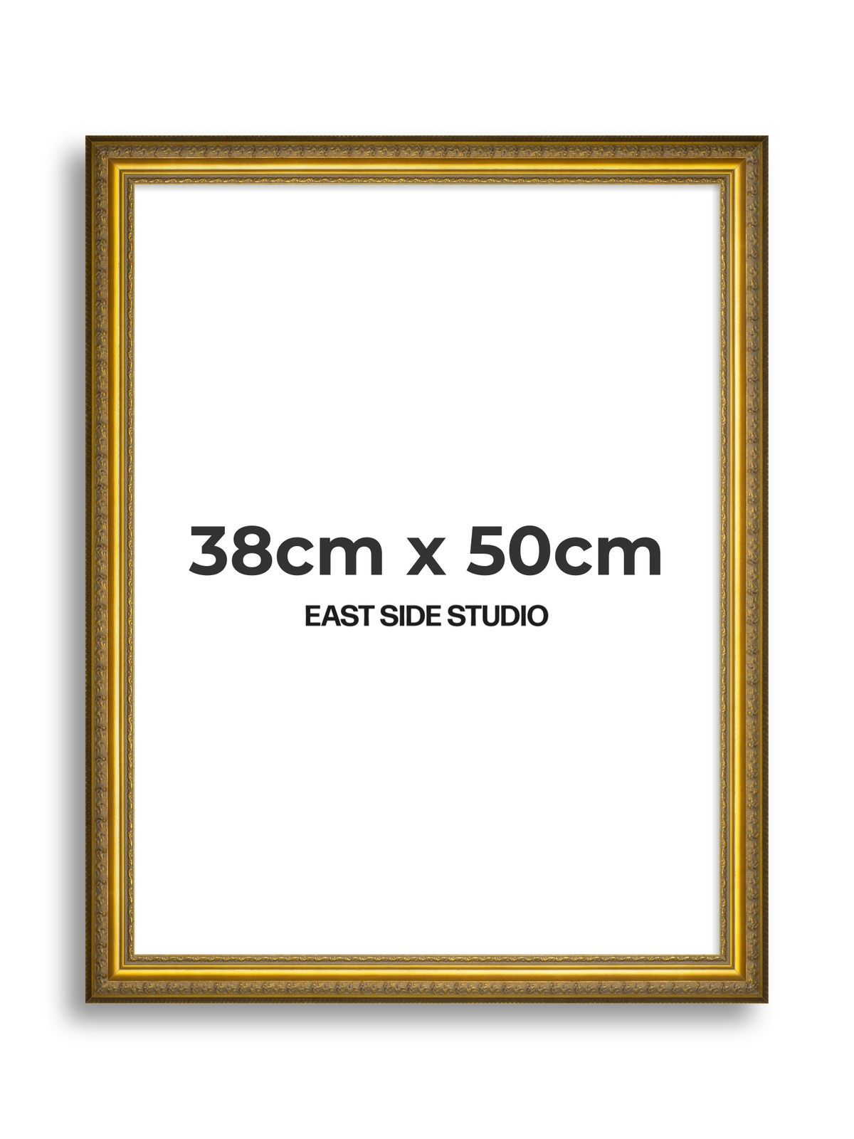 Cavetto Gold 38cm x 50cm picture frame