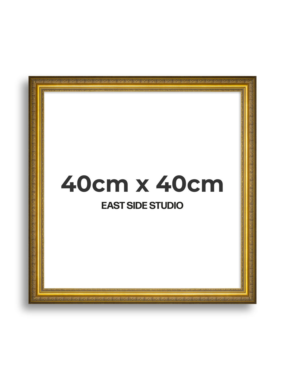 Cavetto Gold 40cm x 40cm picture frame