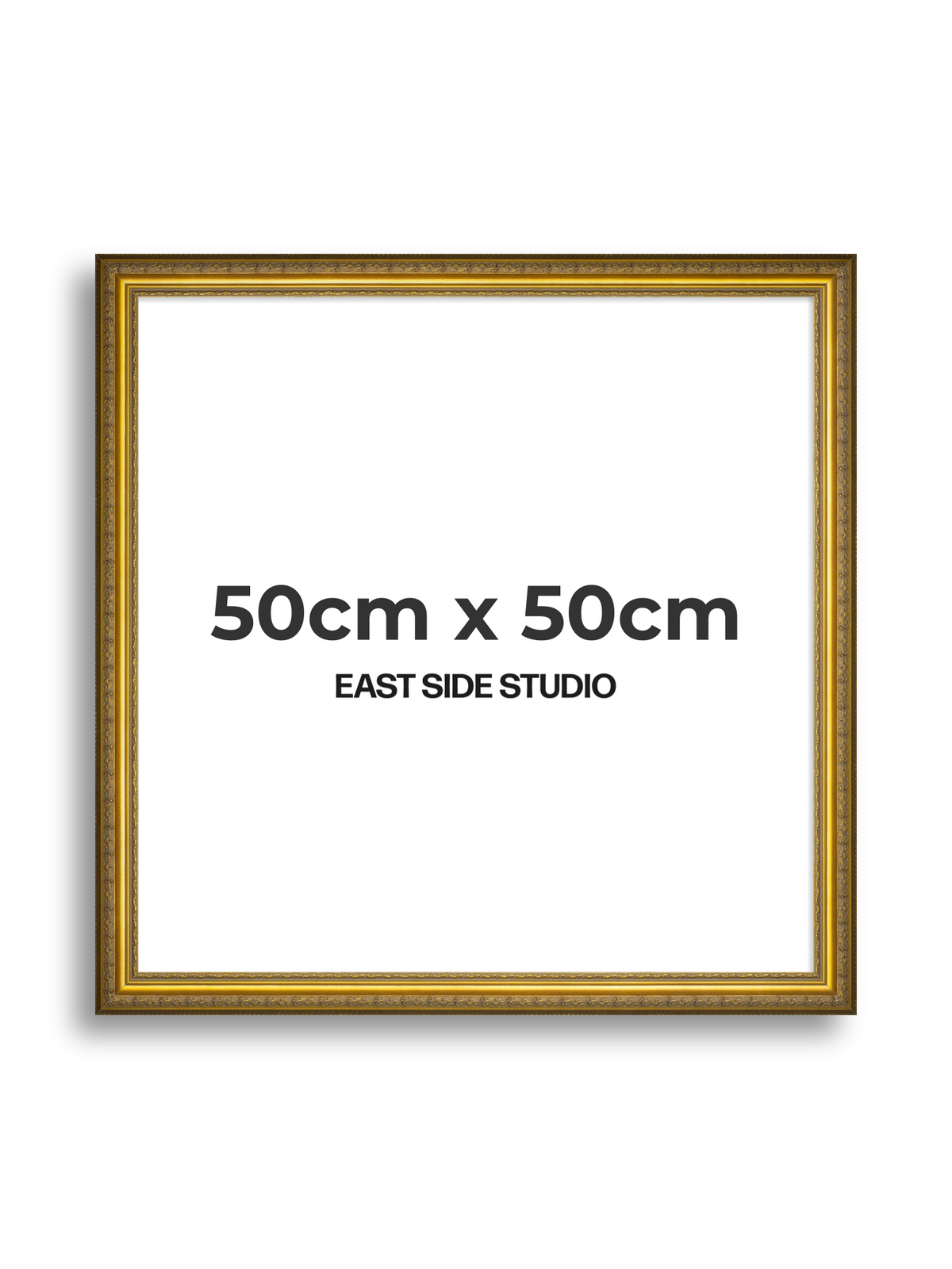Cavetto Gold 50cm x 50cm picture frame