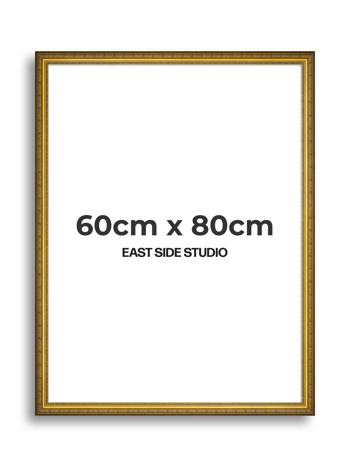 Cavetto Gold 60cm x 80cm picture frame