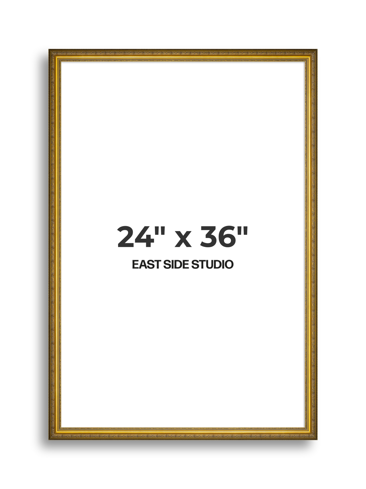Cavetto Gold 24" x 36" picture frame