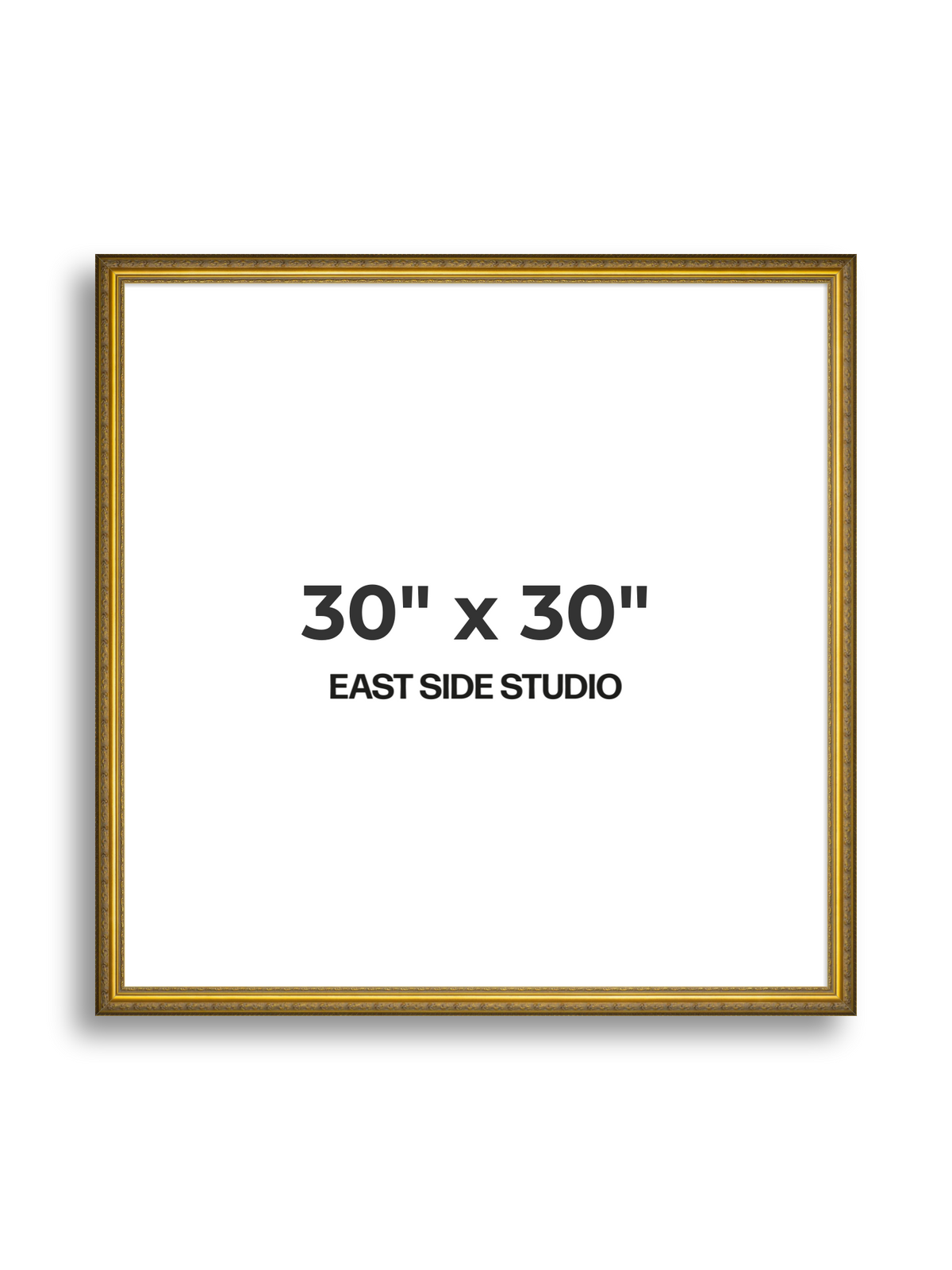 Cavetto Gold 30" x 30" picture frame