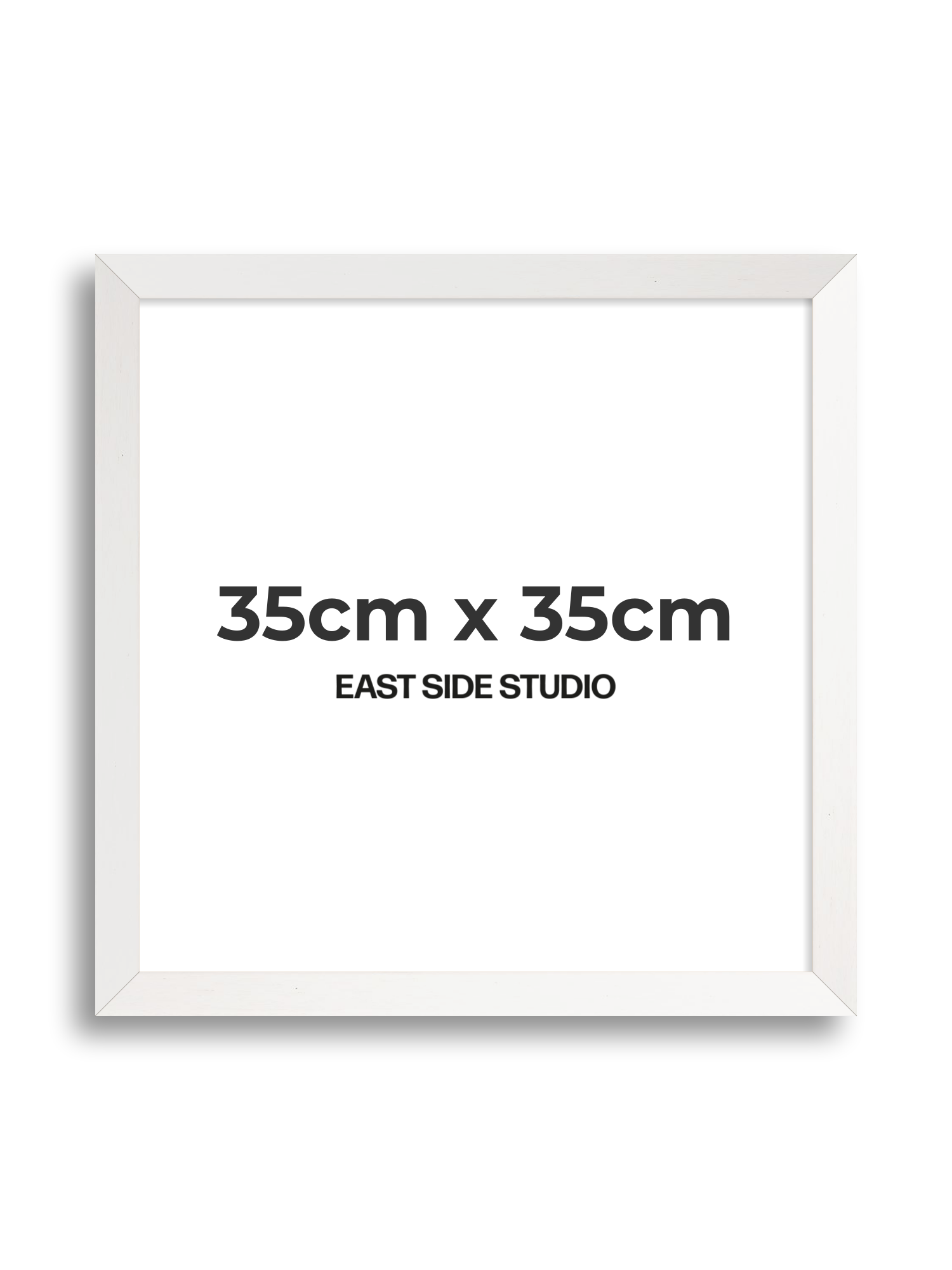 White Stain 35cm x 35cm picture frame