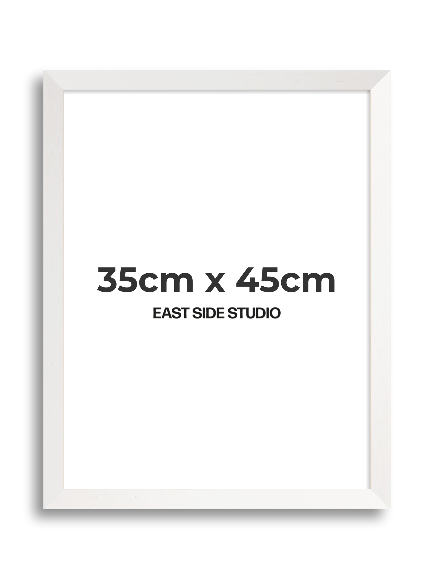 White Stain 35cm x 45cm picture frame