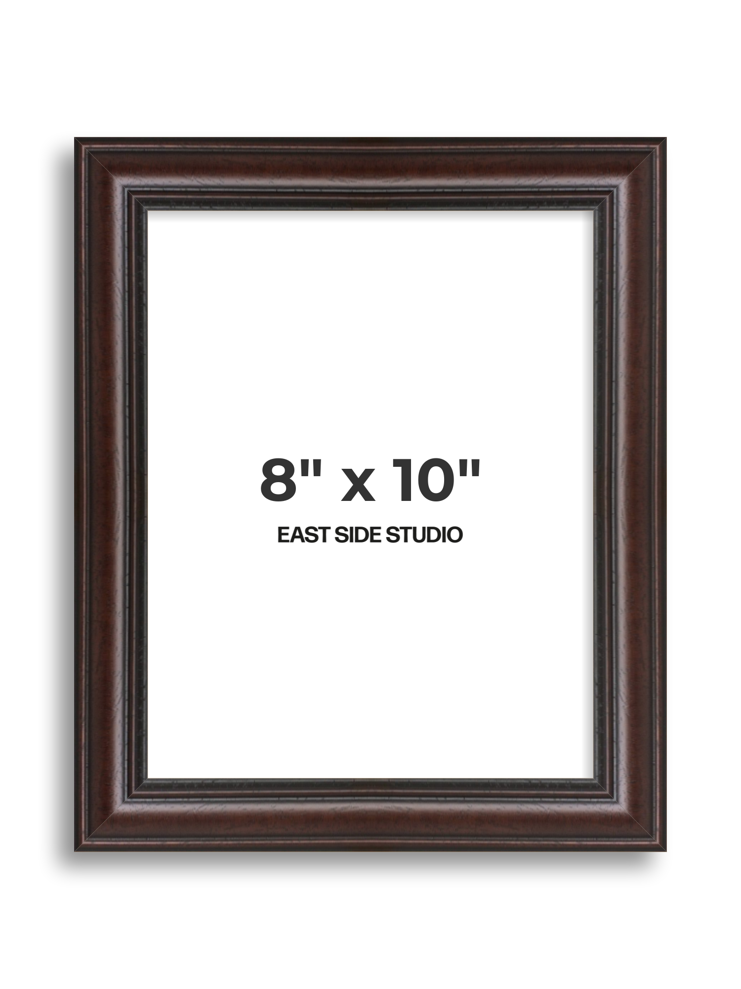 Antique Mahogany 8" x 10" picture frame