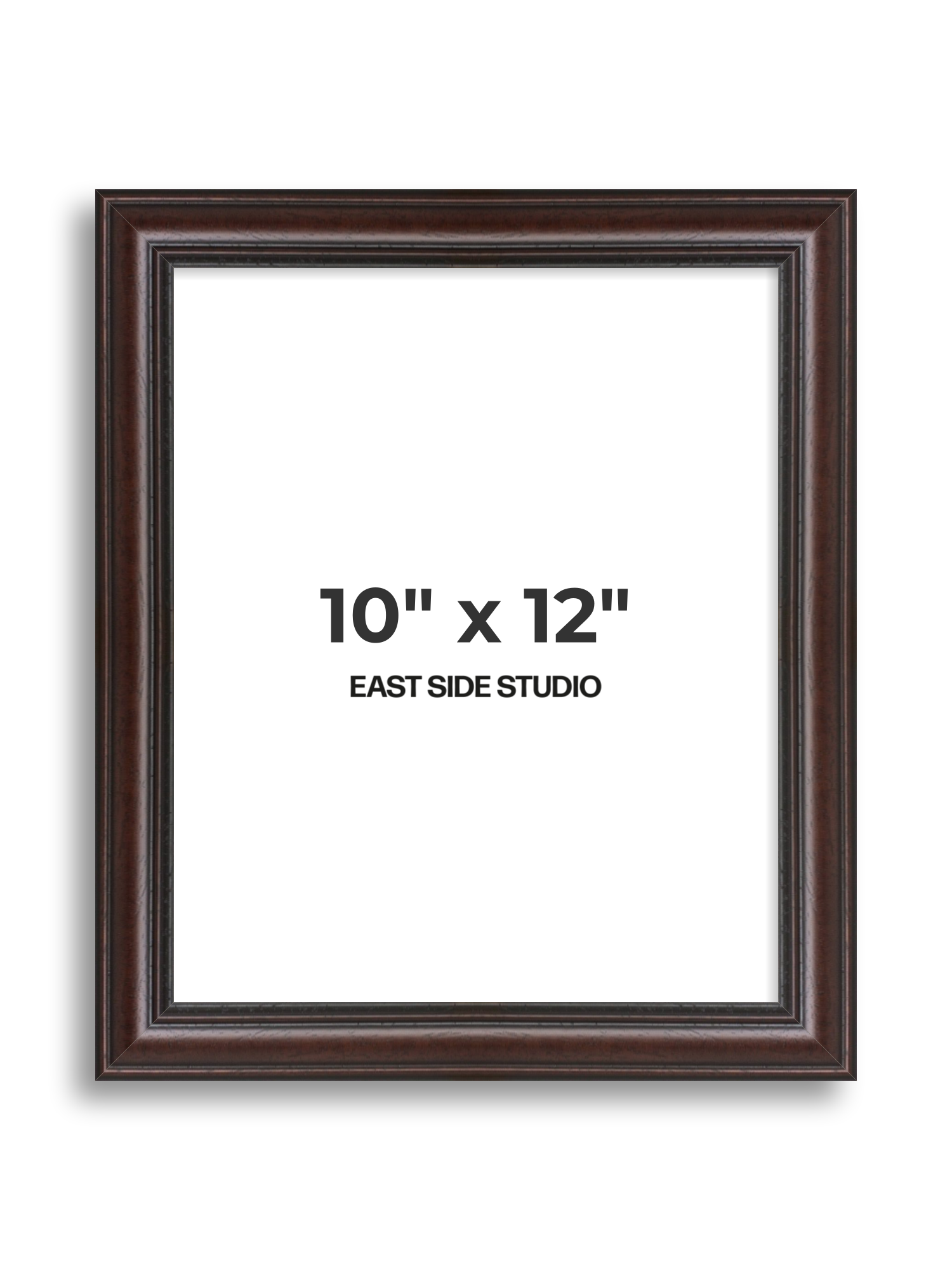 Antique Mahogany 10" x 12" picture frame