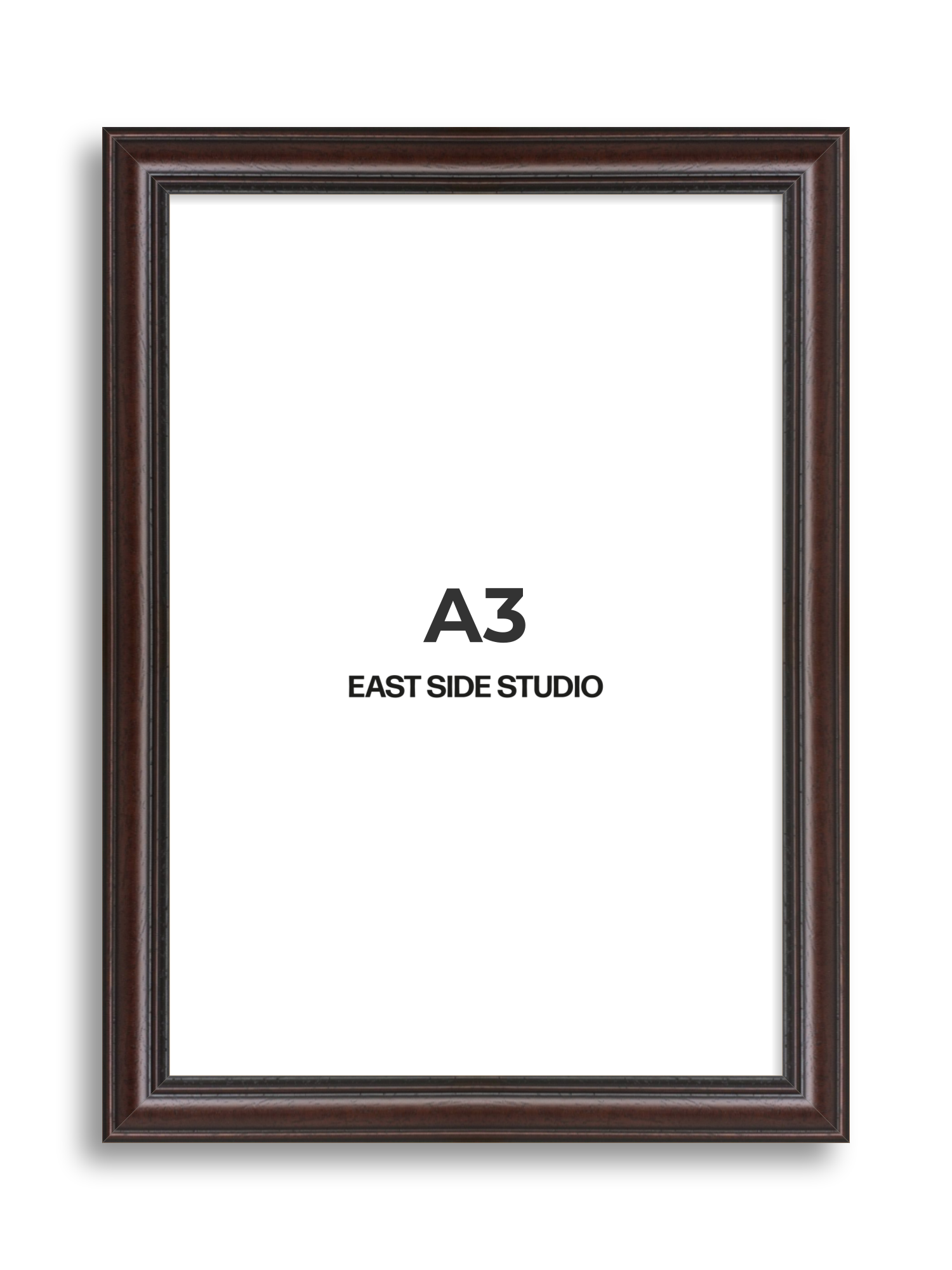 Antique Mahogany A3 picture frame