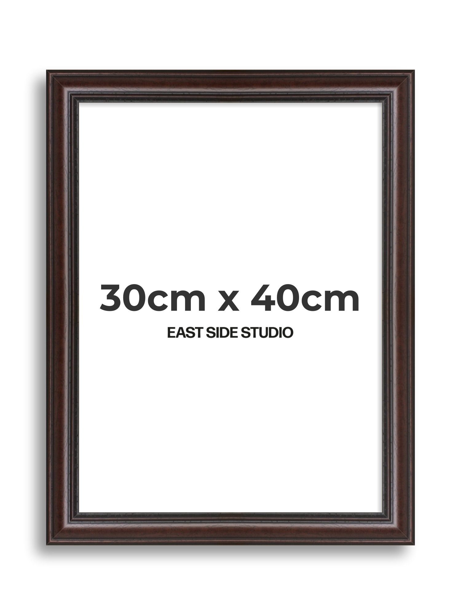 Antique Mahogany 30cm x 40cm picture frame