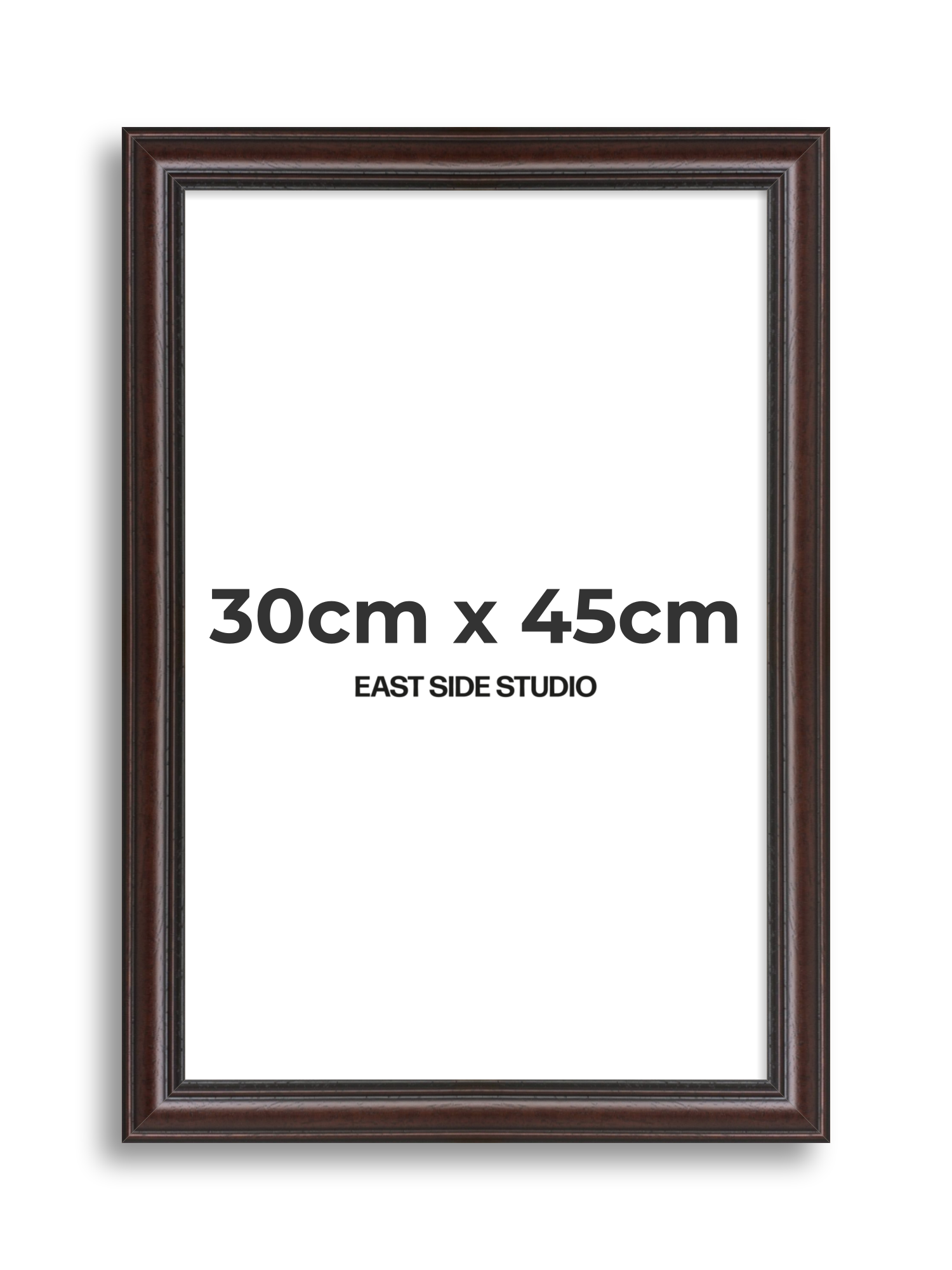 Antique Mahogany 30cm x 45cm picture frame
