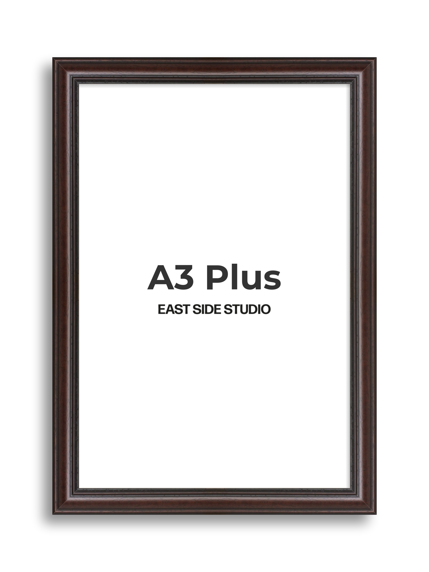 Antique Mahogany A3 Plus picture frame