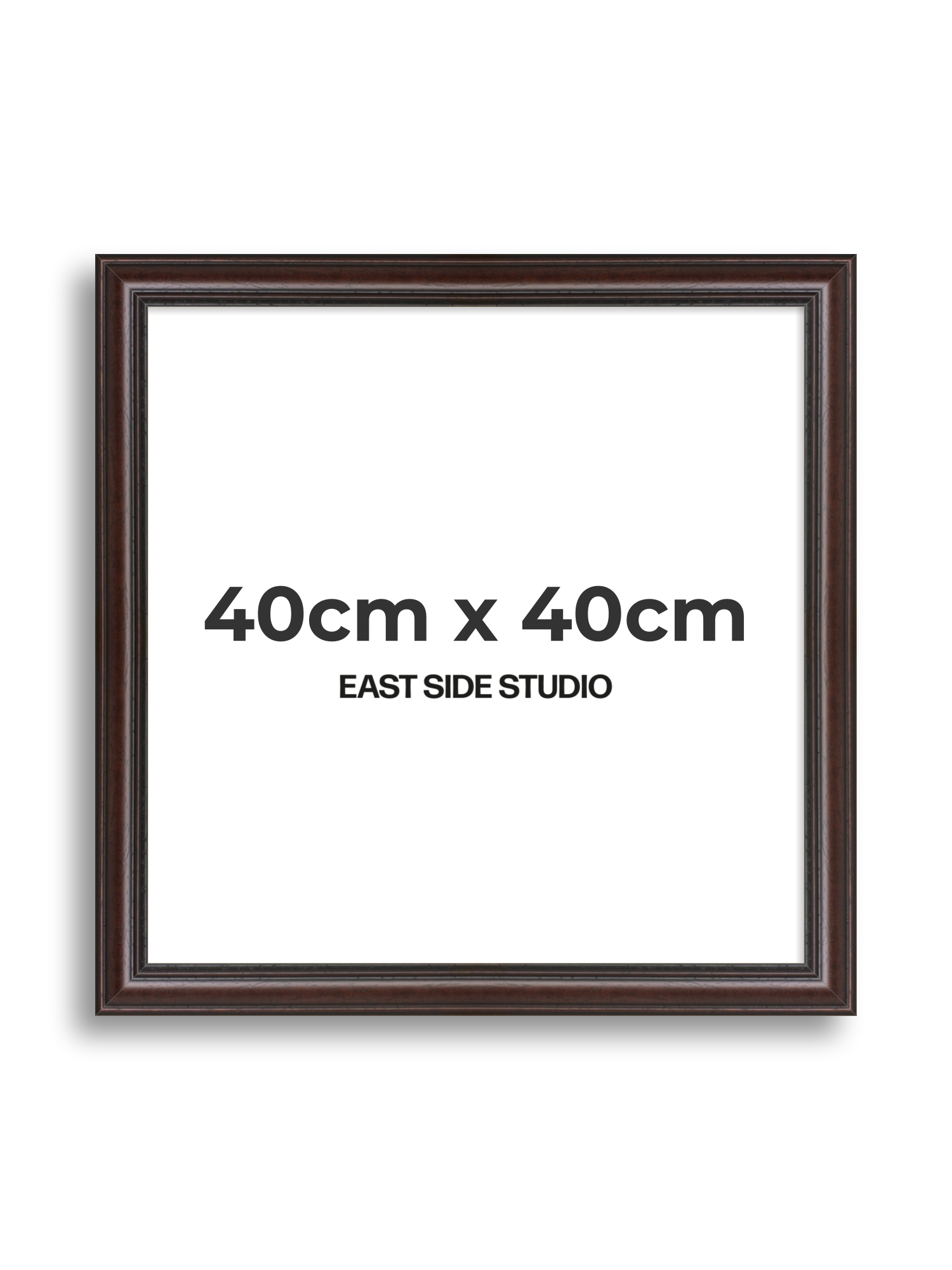Antique Mahogany 40cm x 40cm picture frame