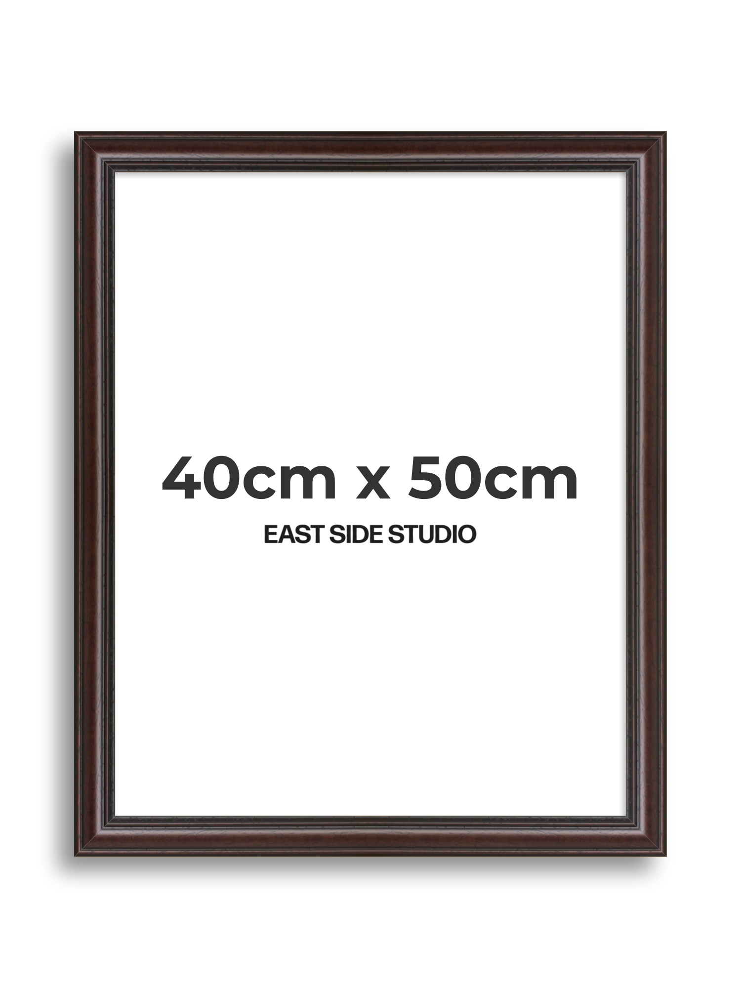 Antique Mahogany 40cm x 50cm picture frame