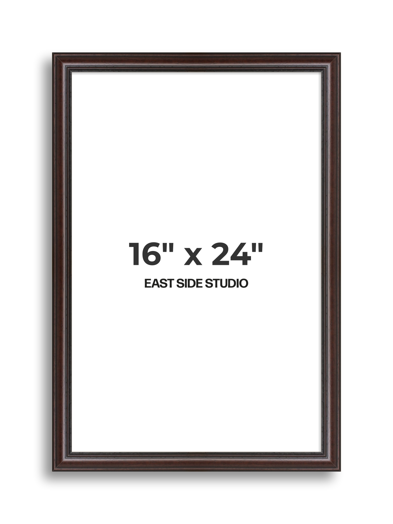 Antique Mahogany 16" x 24" picture frame