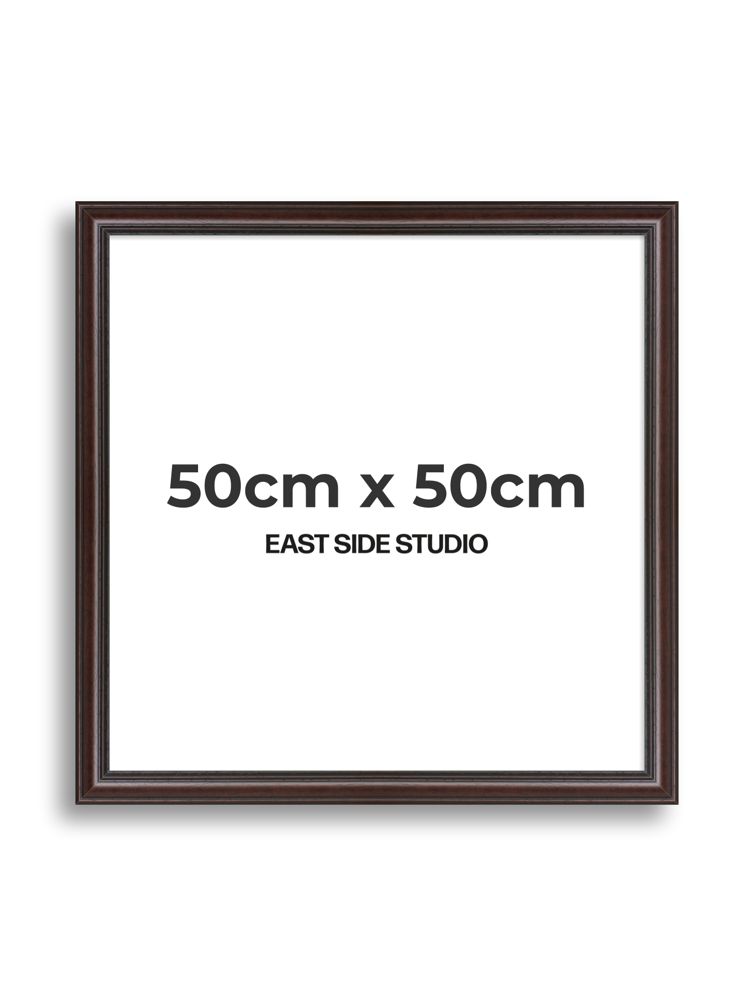 Antique Mahogany 50cm x 50cm picture frame