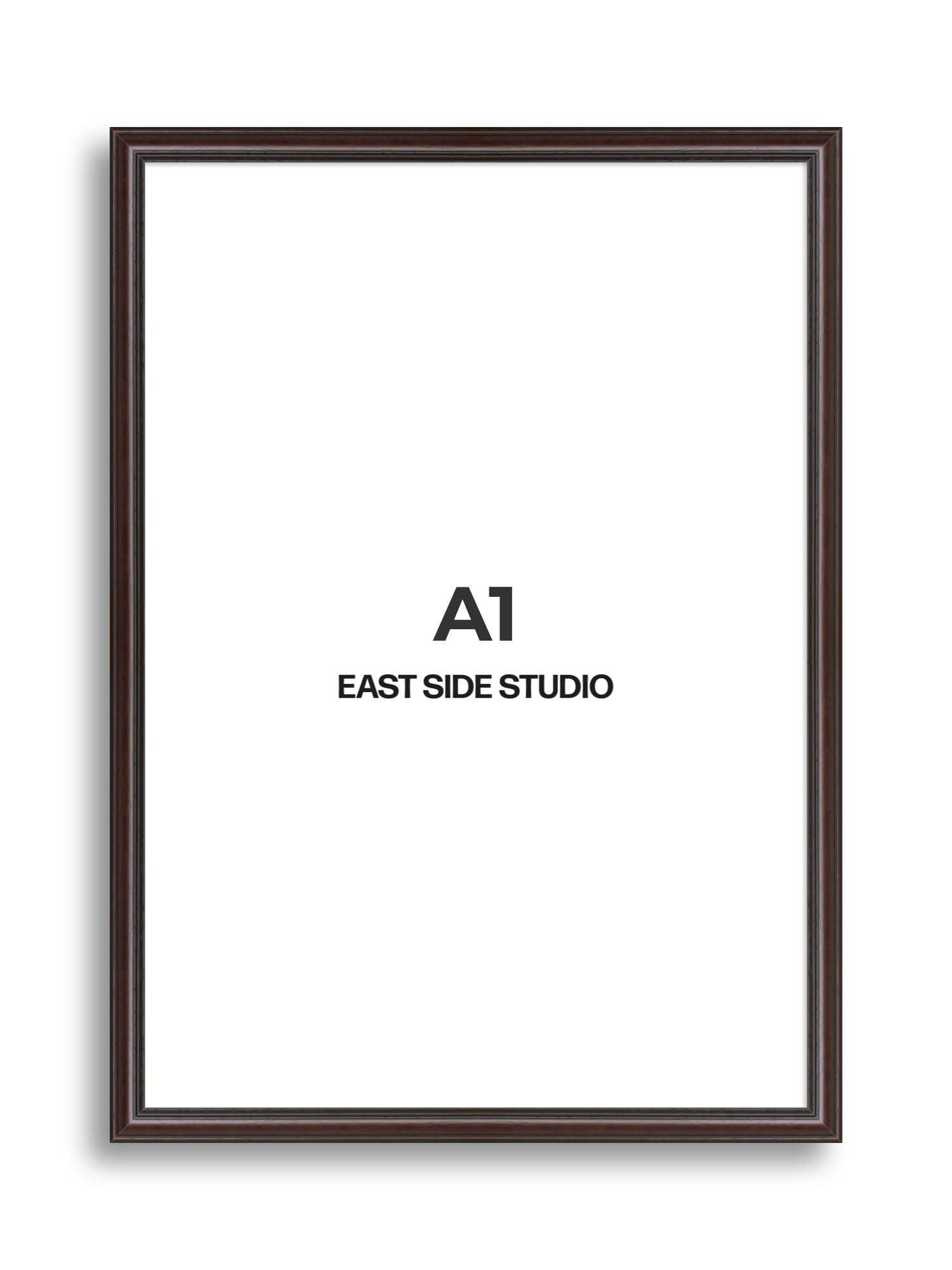 Antique Mahogany A1 picture frame