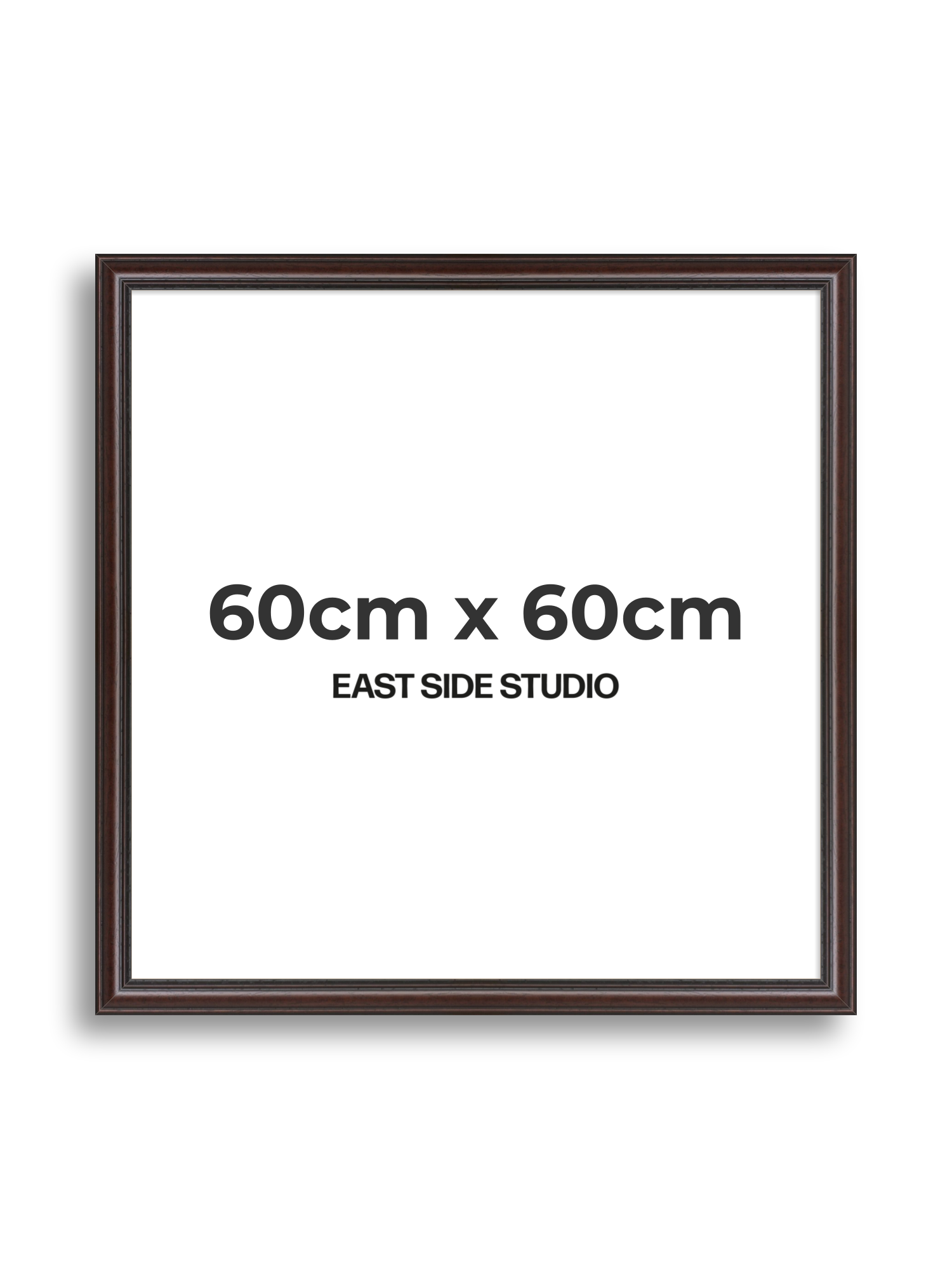 Antique Mahogany 60cm x 60cm picture frame