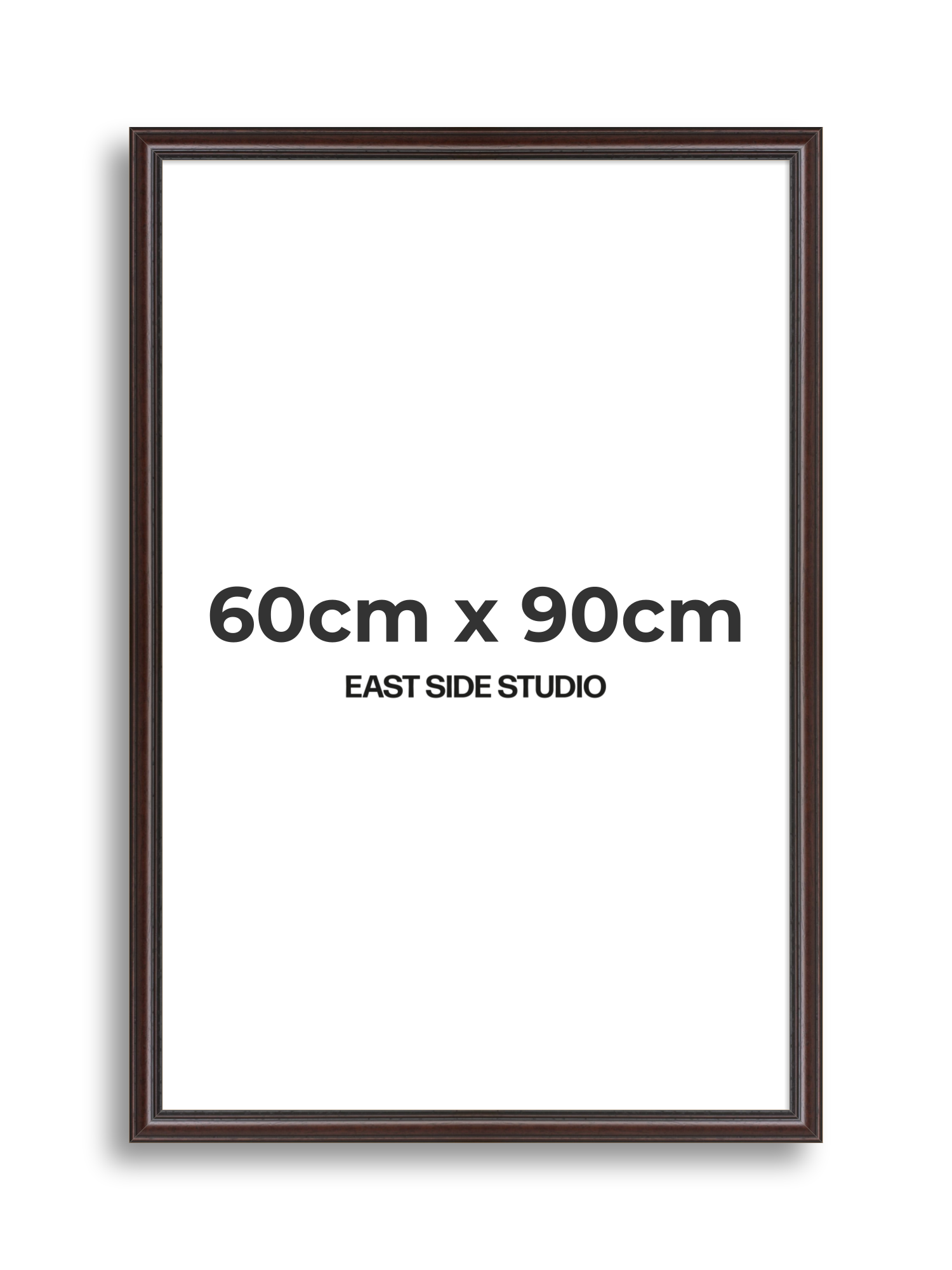 Antique Mahogany 60cm x 90cm picture frame