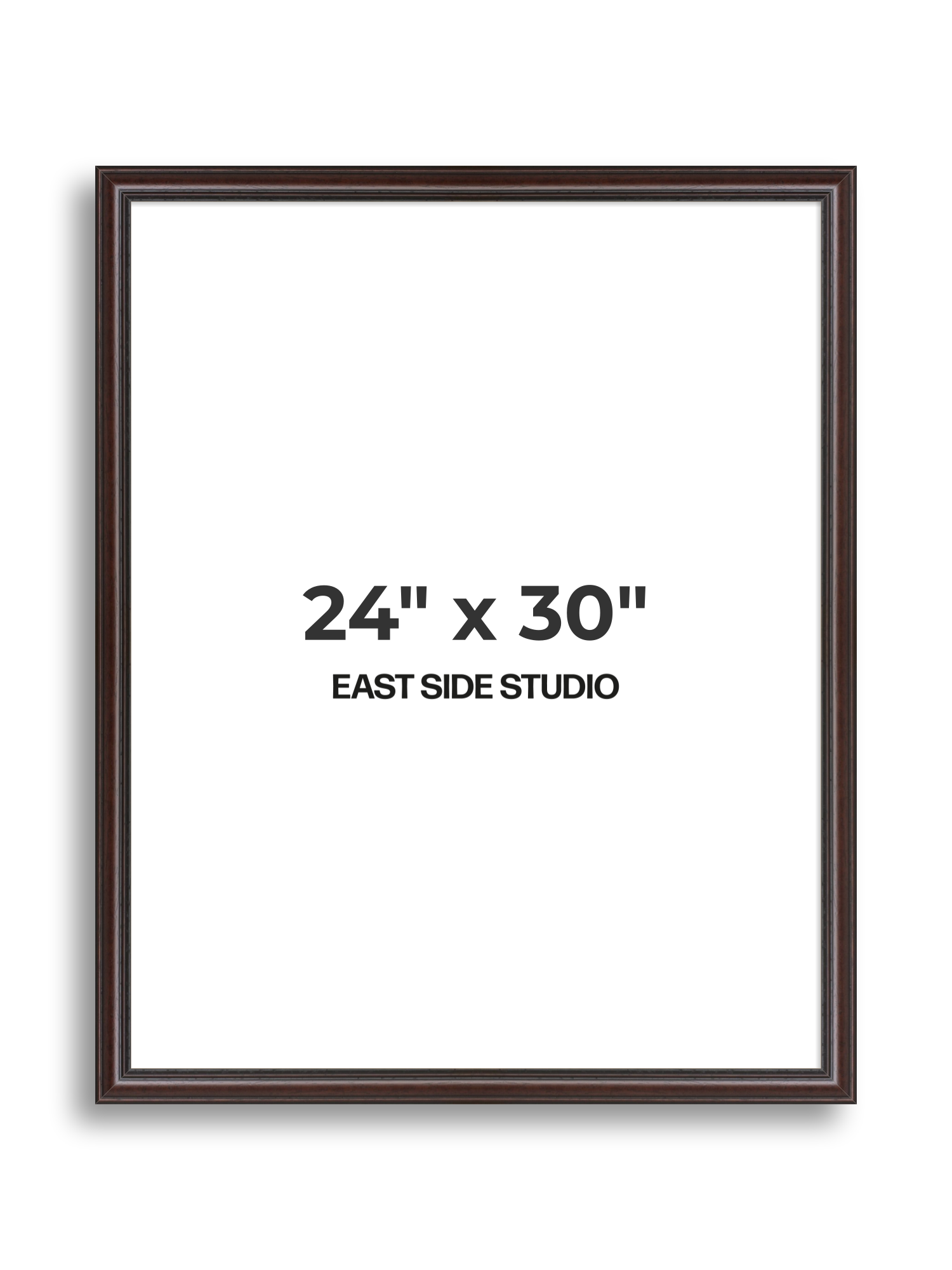 Antique Mahogany 24" x 30" picture frame