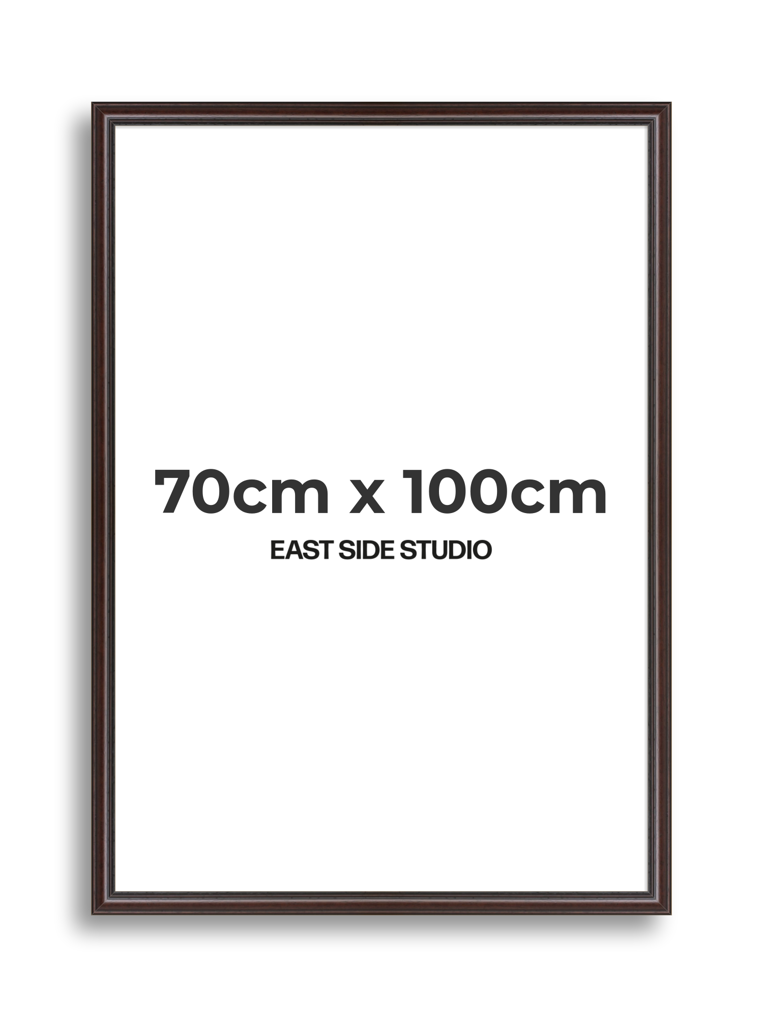 Antique Mahogany 70cm x 100cm picture frame