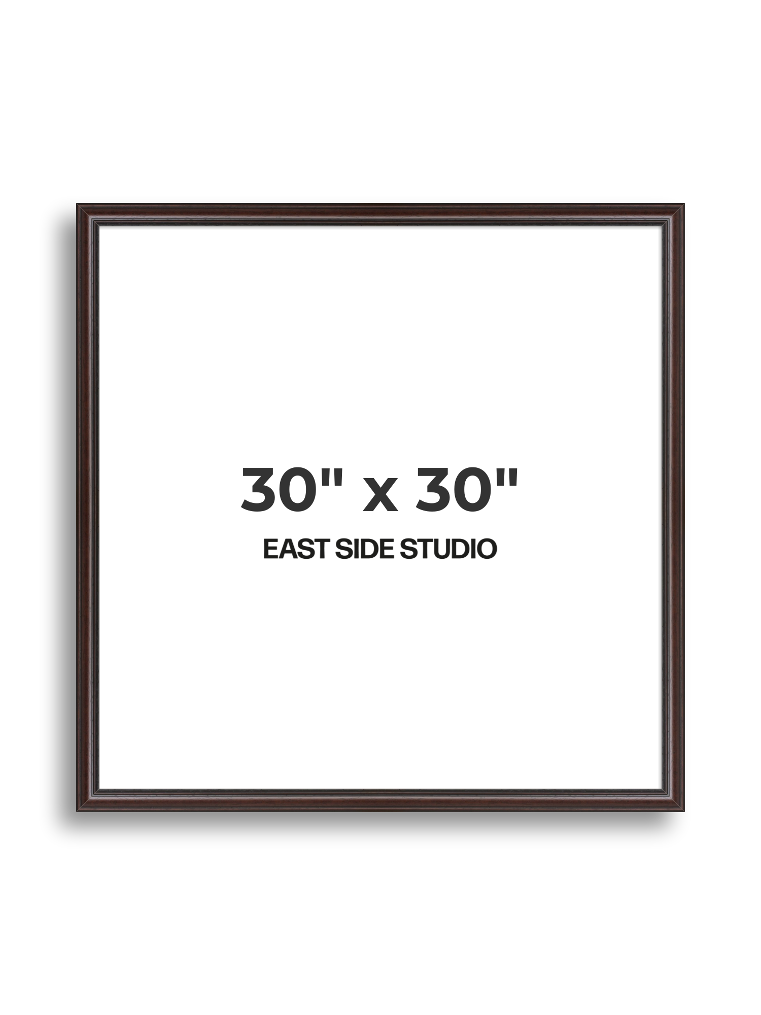 Antique Mahogany 30" x 30" picture frame