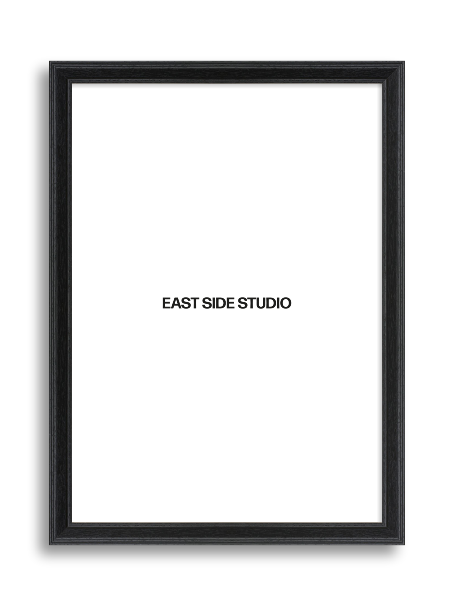 Black Grain - Step picture frame