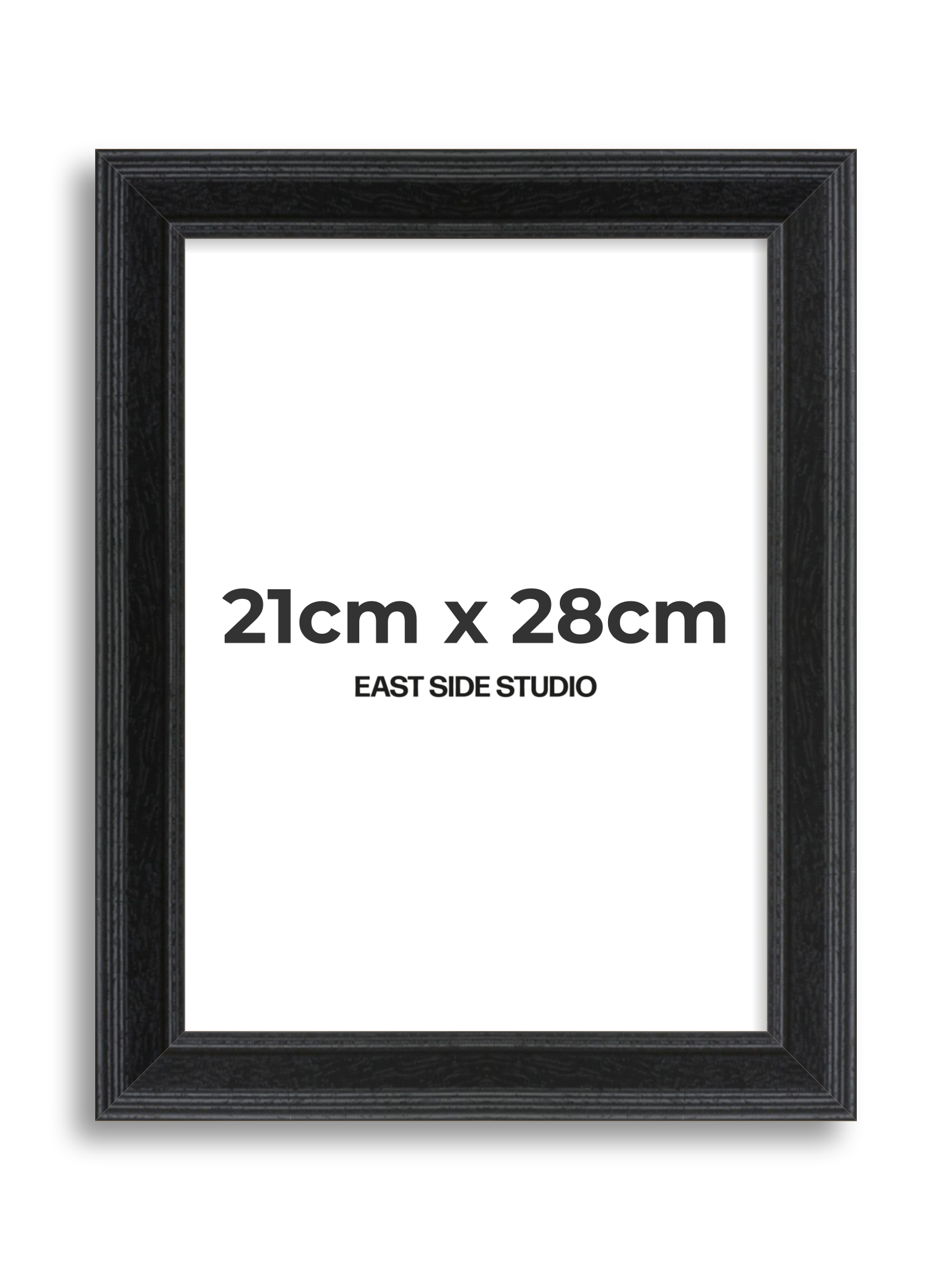 Black Grain 21cm x 28cm picture frame