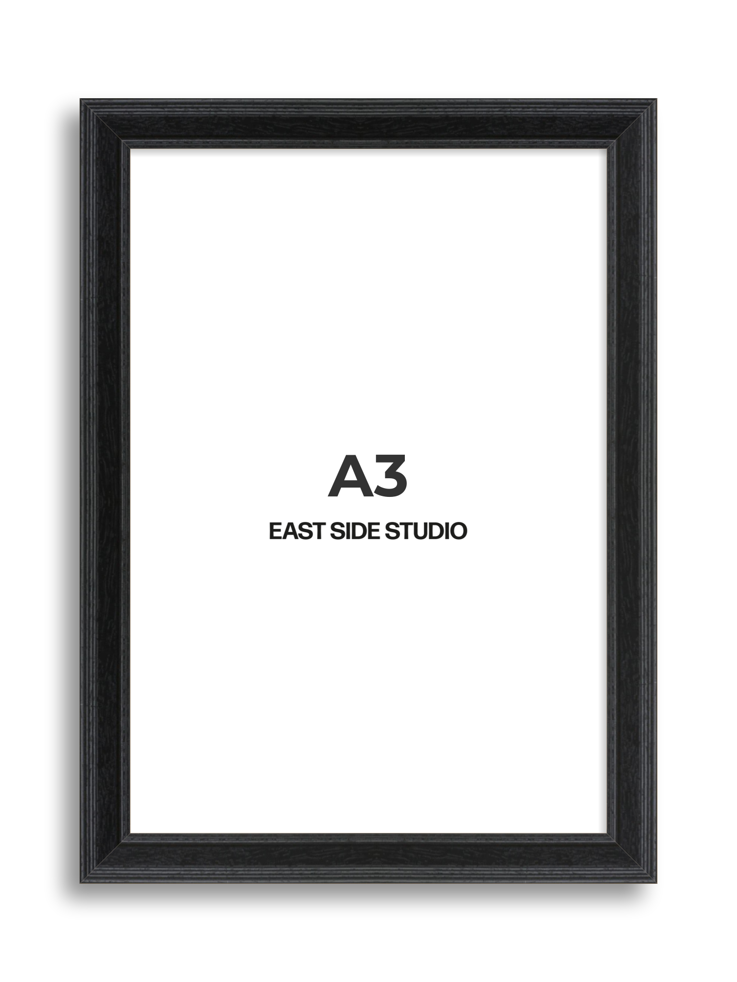 Black Grain A3 picture frame