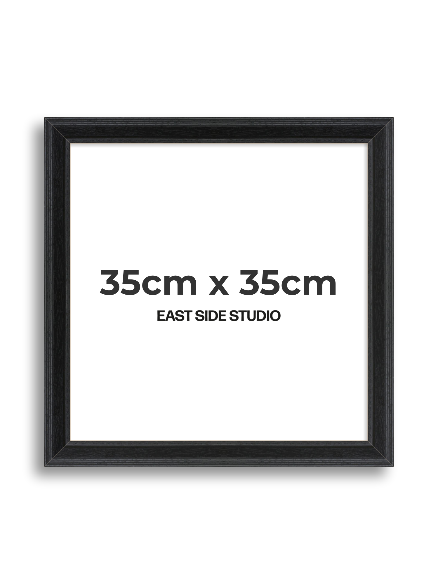 Black Grain 35cm x 35cm picture frame