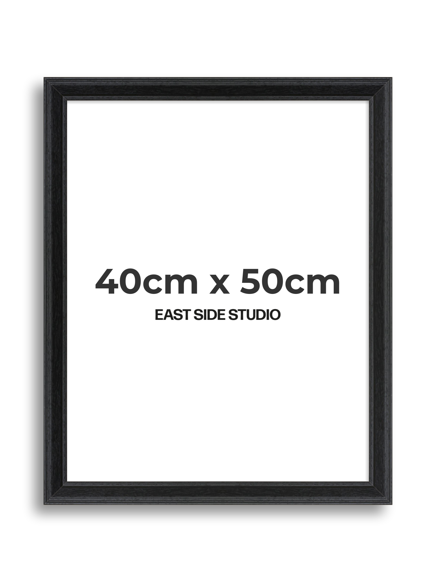 Black Grain 40cm x 50cm picture frame
