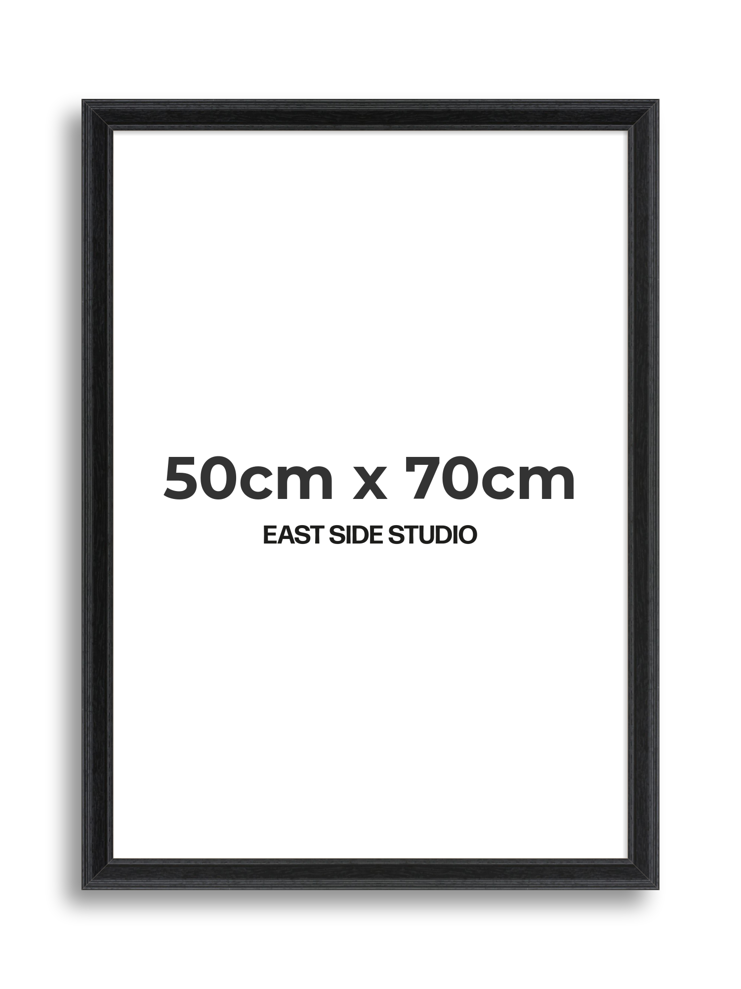 Black Grain 50cm x 70cm picture frame