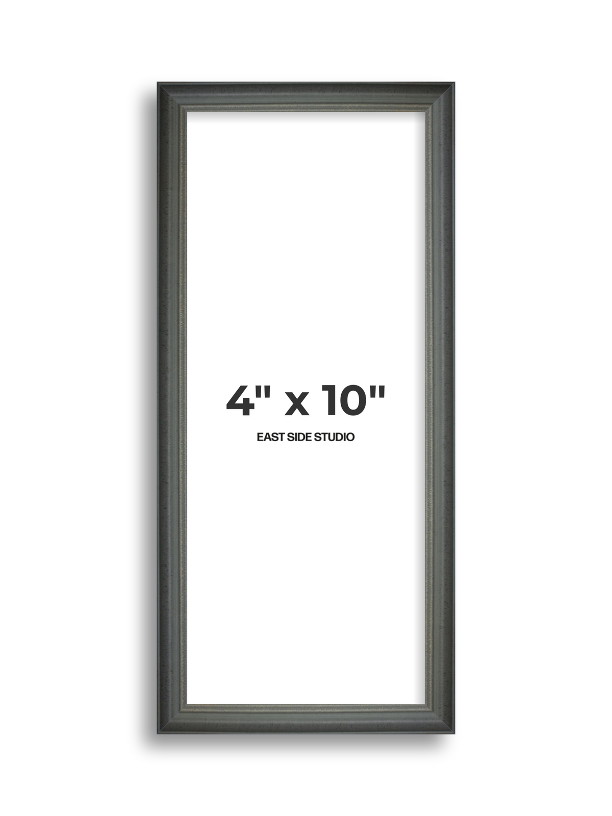 Mottled Teal 4" x 10" picture frame