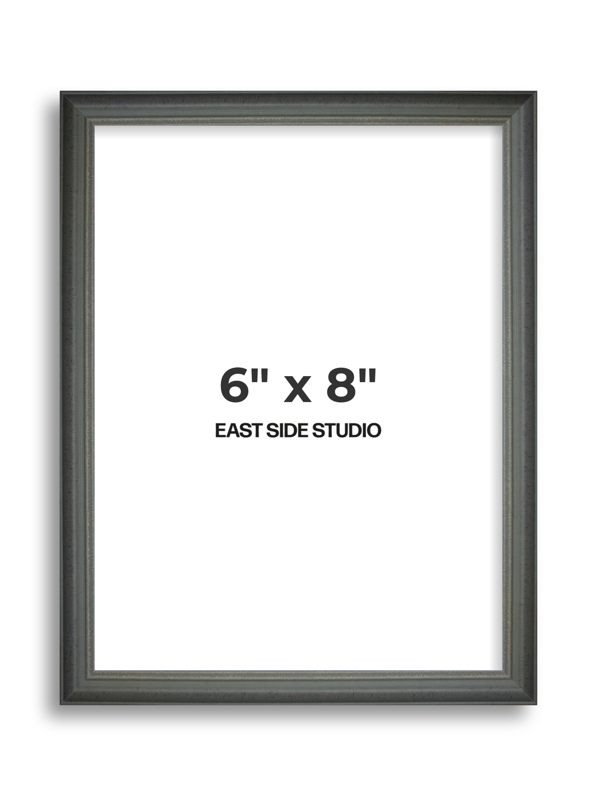 Mottled Teal 6" x 8" picture frame