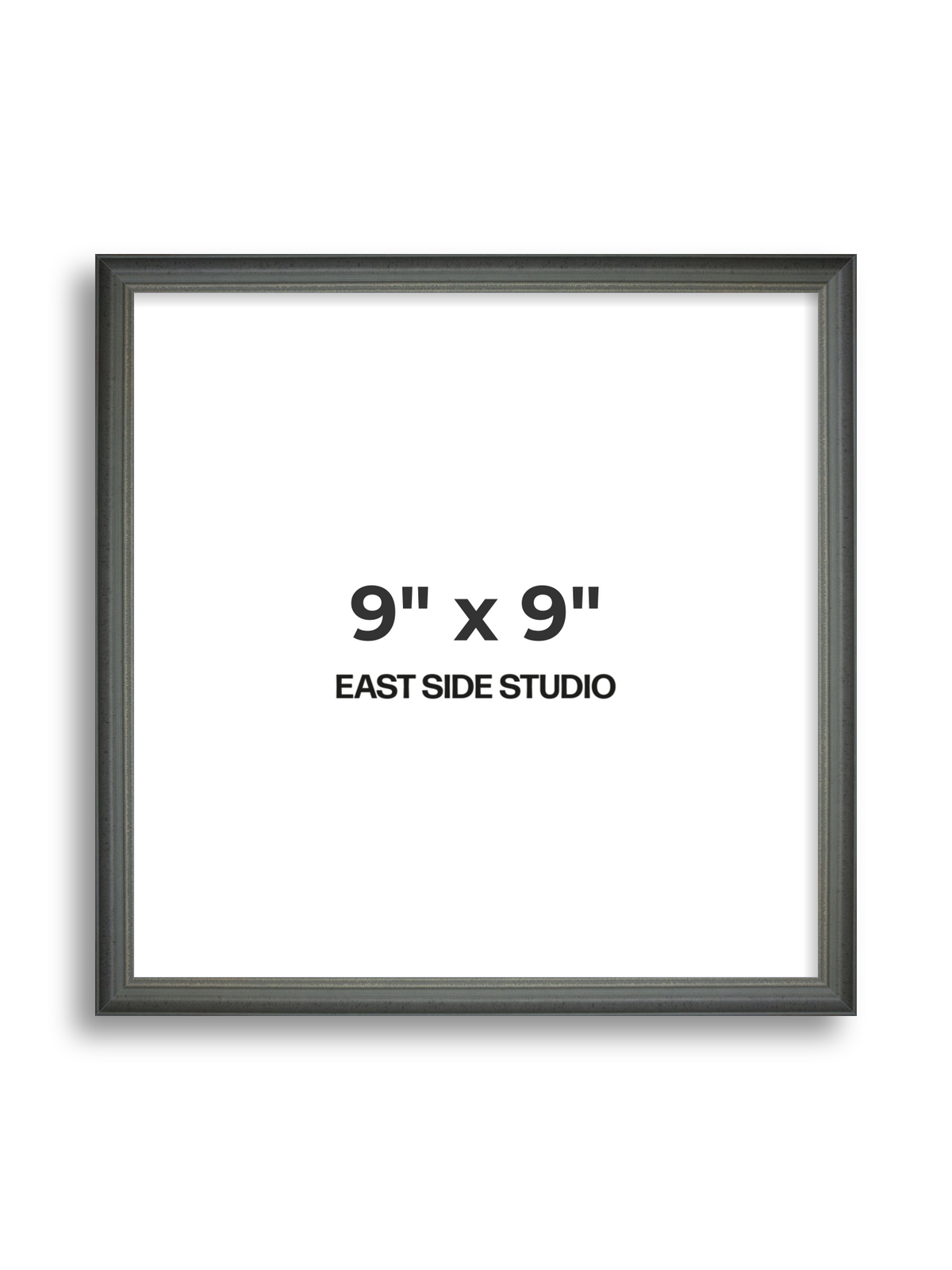 Mottled Teal 9" x 9" picture frame