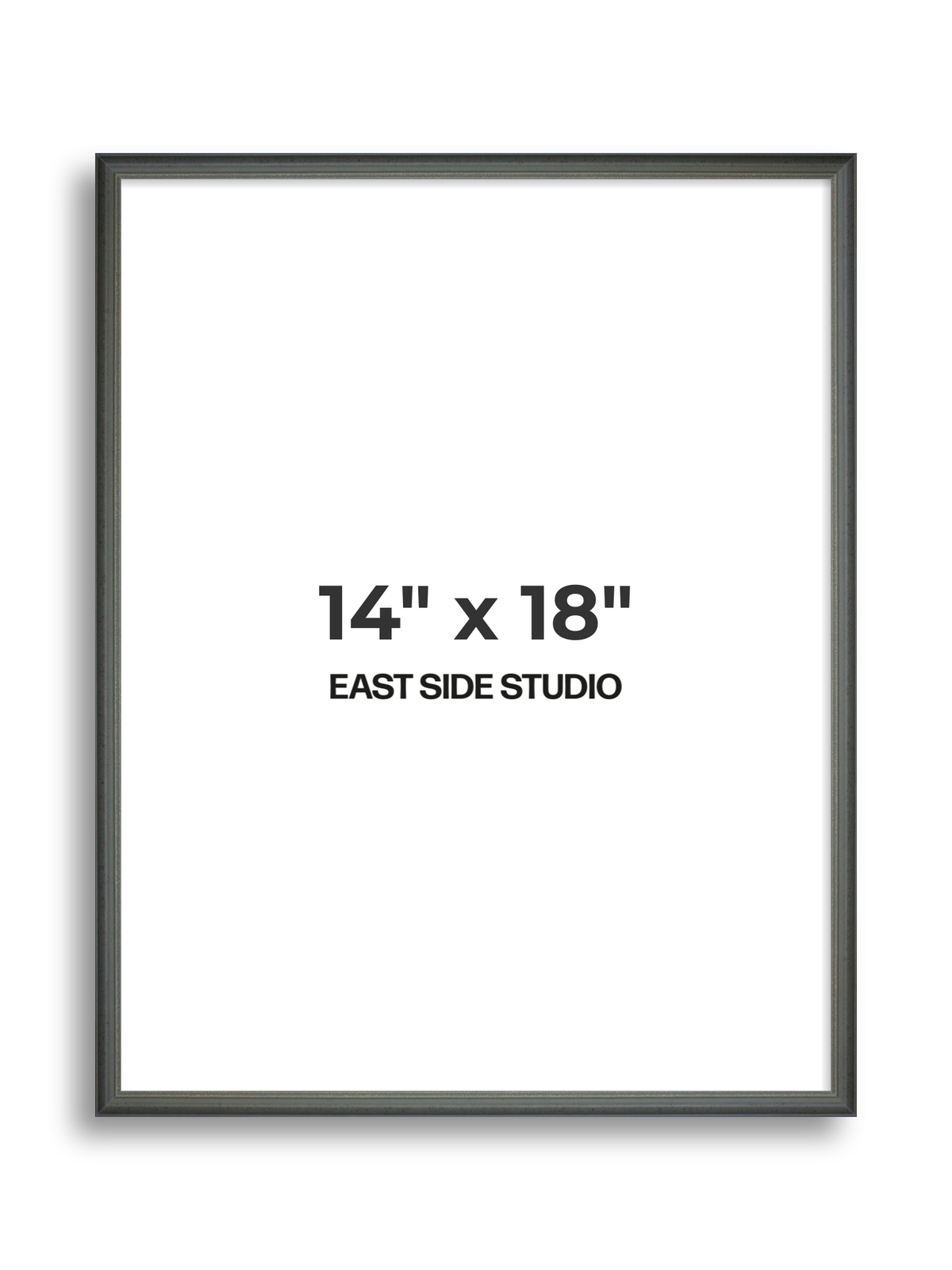 Mottled Teal 14" x 18" picture frame