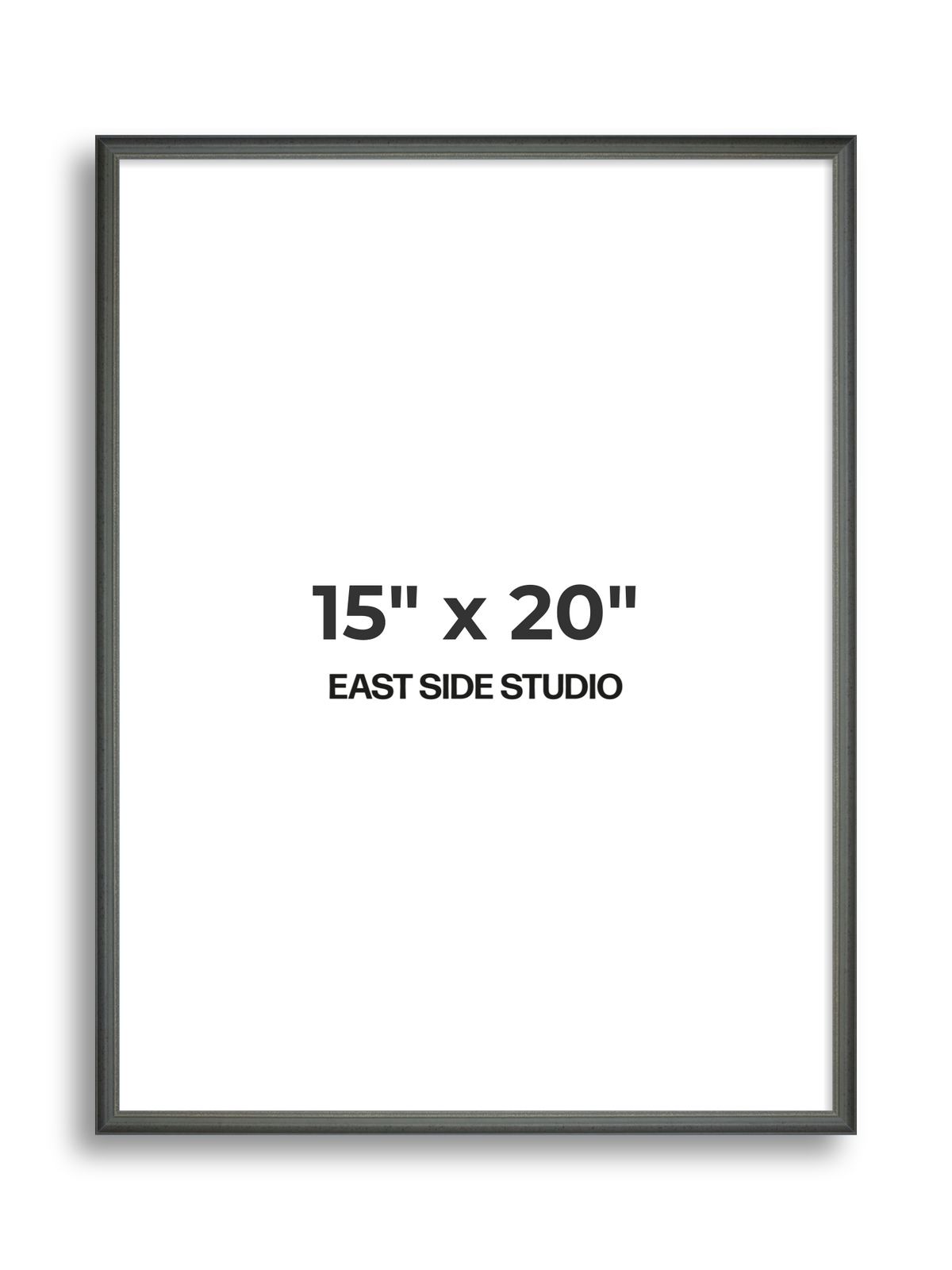 Mottled Teal 15" x 20" picture frame