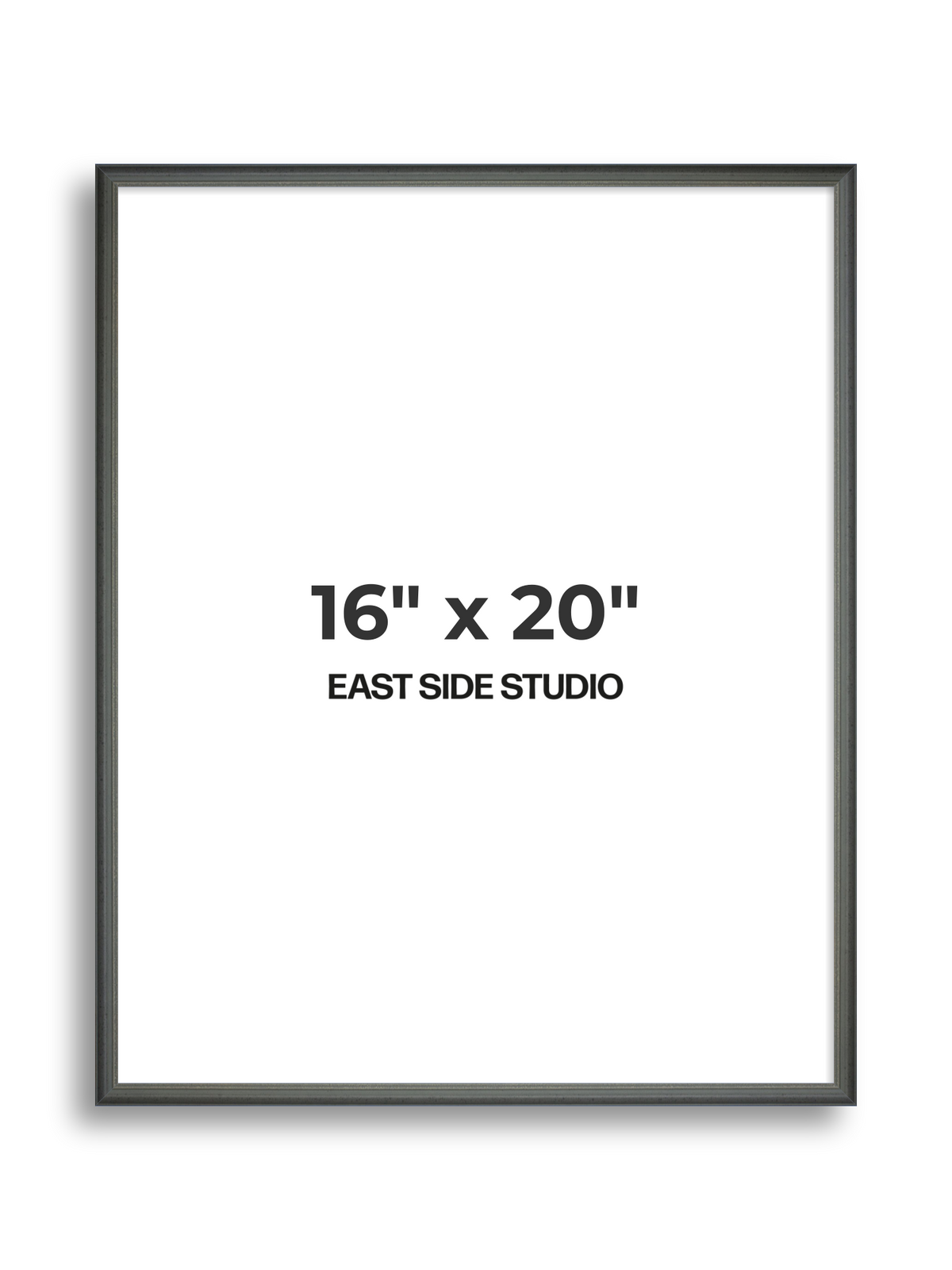 Mottled Teal 16" x 20" picture frame