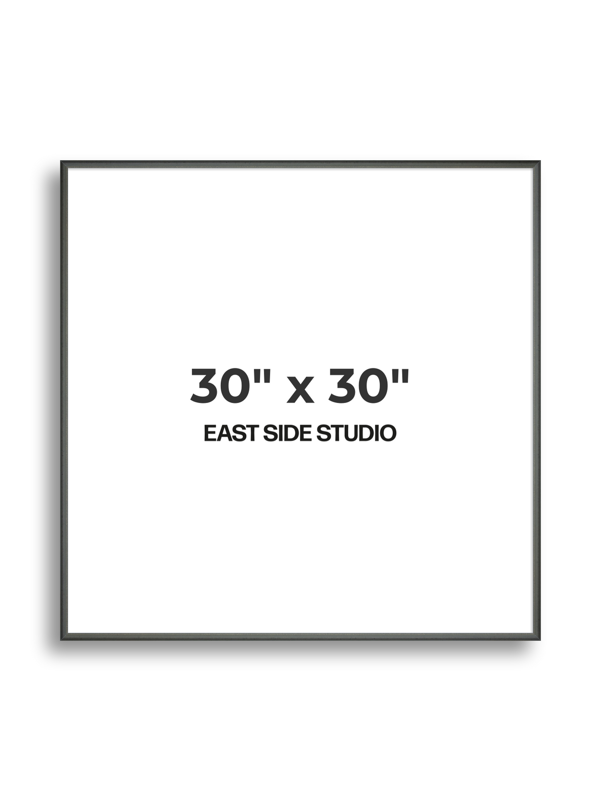Mottled Teal 30" x 30" picture frame