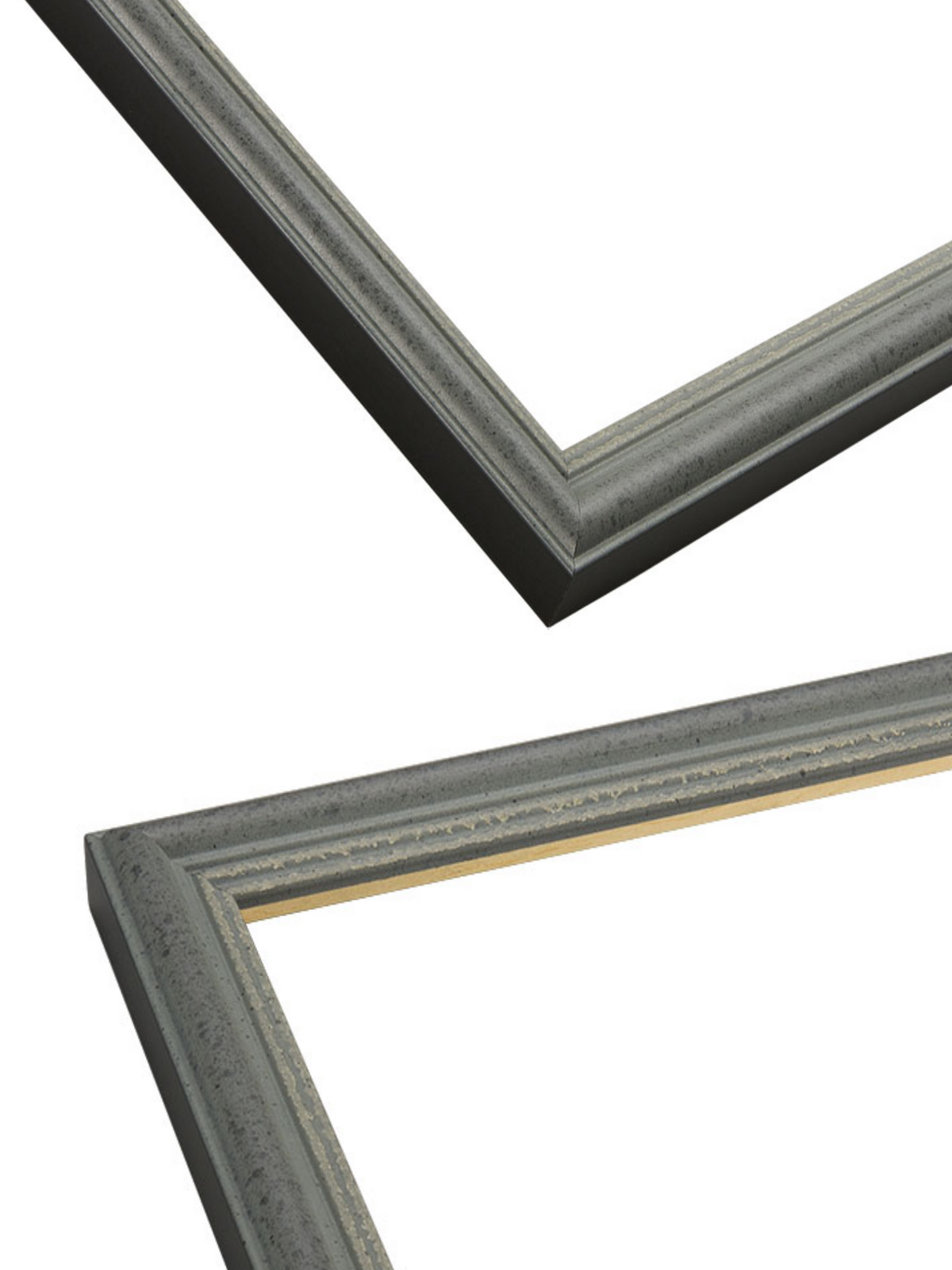 Mottled Teal picture frame chevron view
