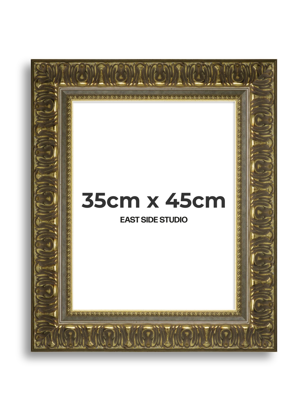 Volute Silver Gold 35cm x 45cm picture frame