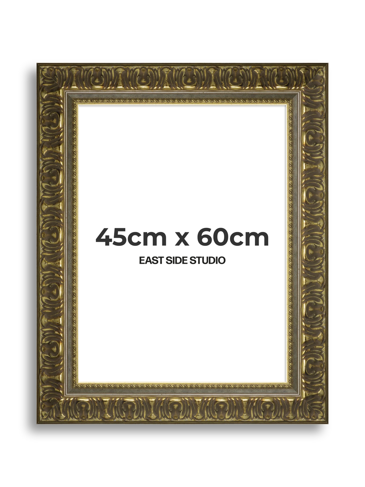 Volute Silver Gold 45cm x 60cm picture frame