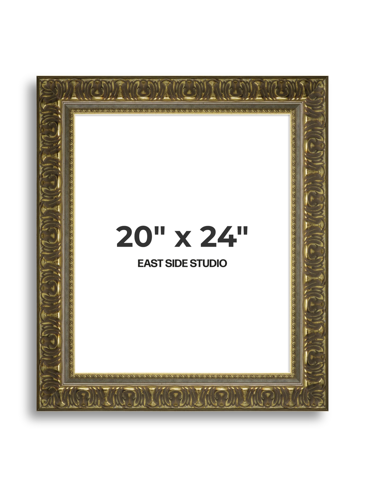 Volute Silver Gold 20" x 24" picture frame