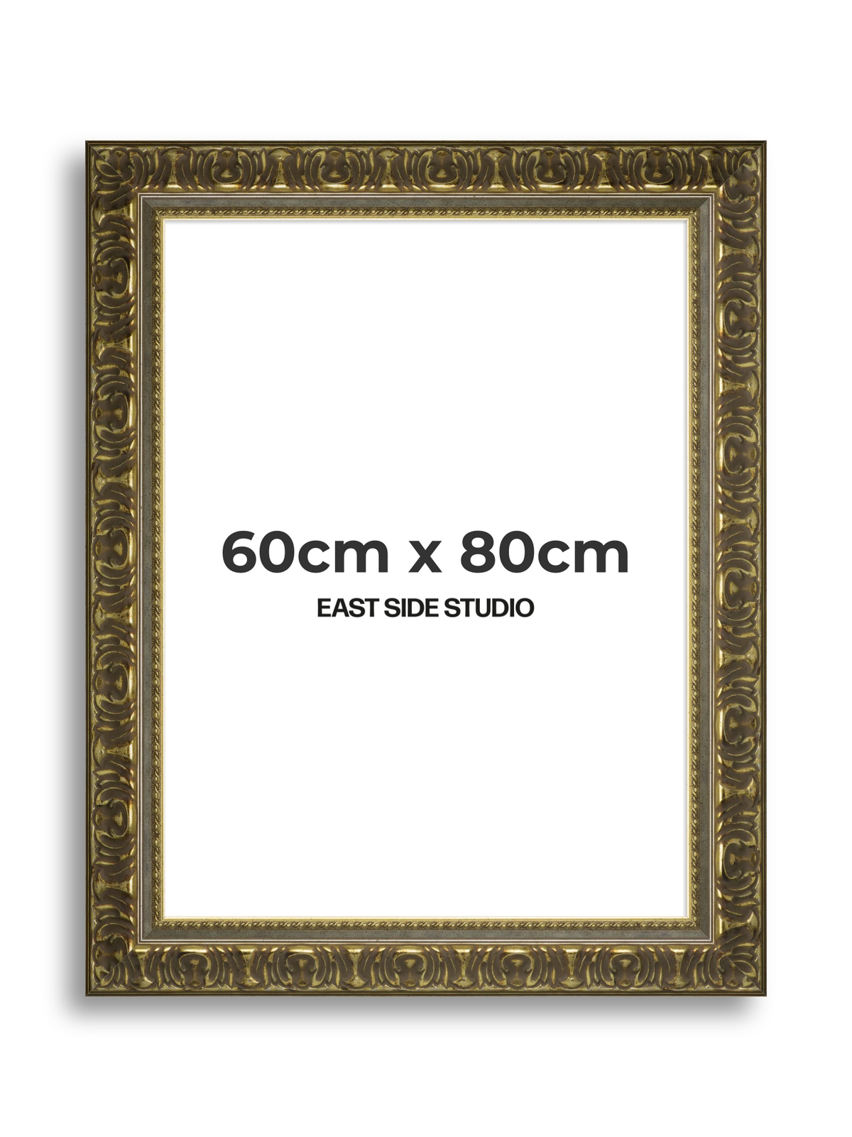 Volute Silver Gold 60cm x 80cm picture frame