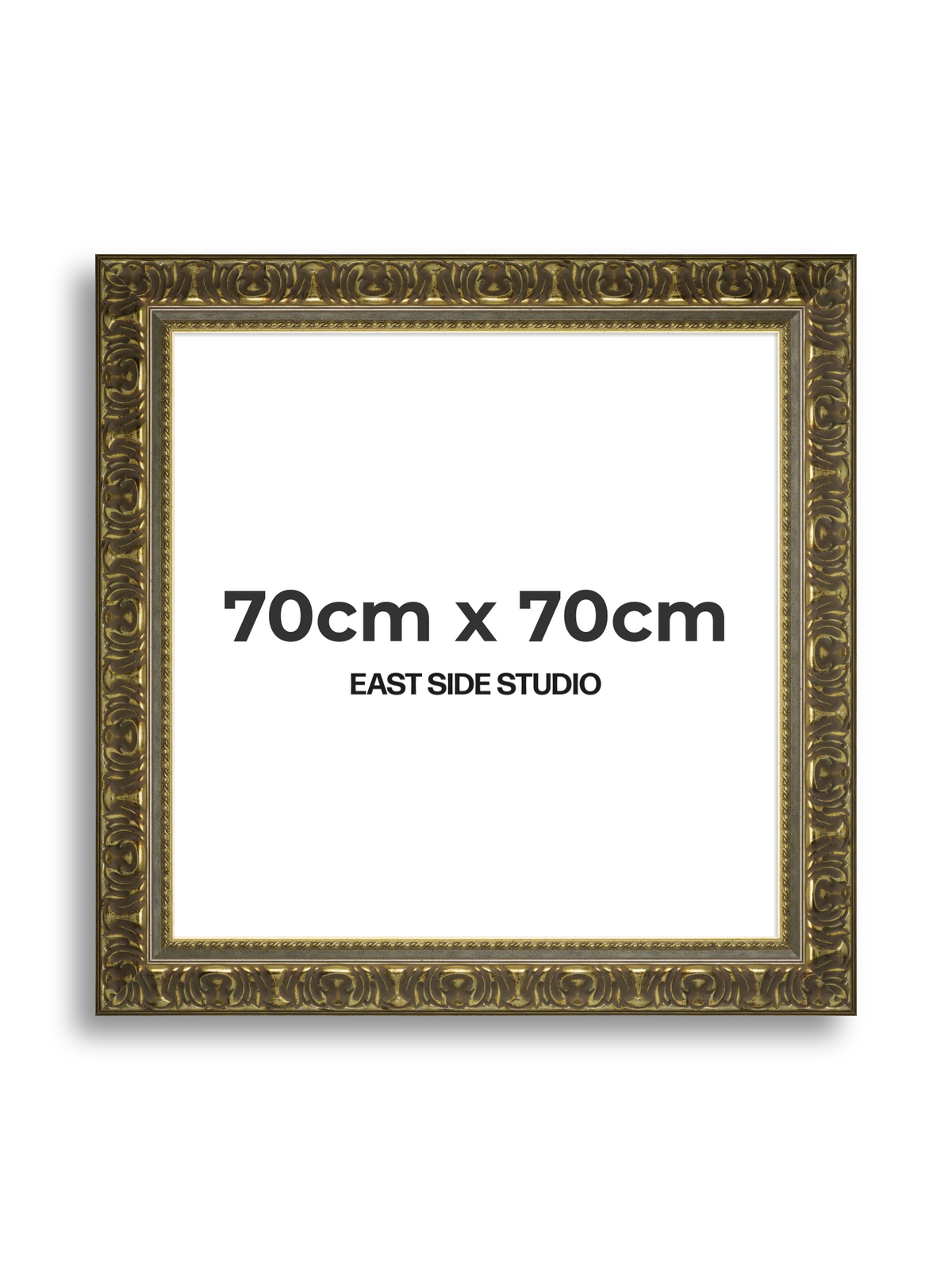 Volute Silver Gold 70cm x 70cm picture frame