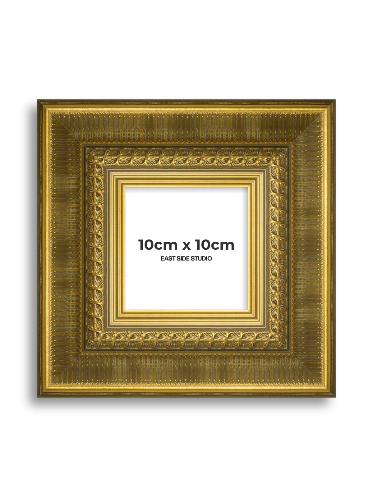 Anthemion Gold 10cm x 10cm picture frame
