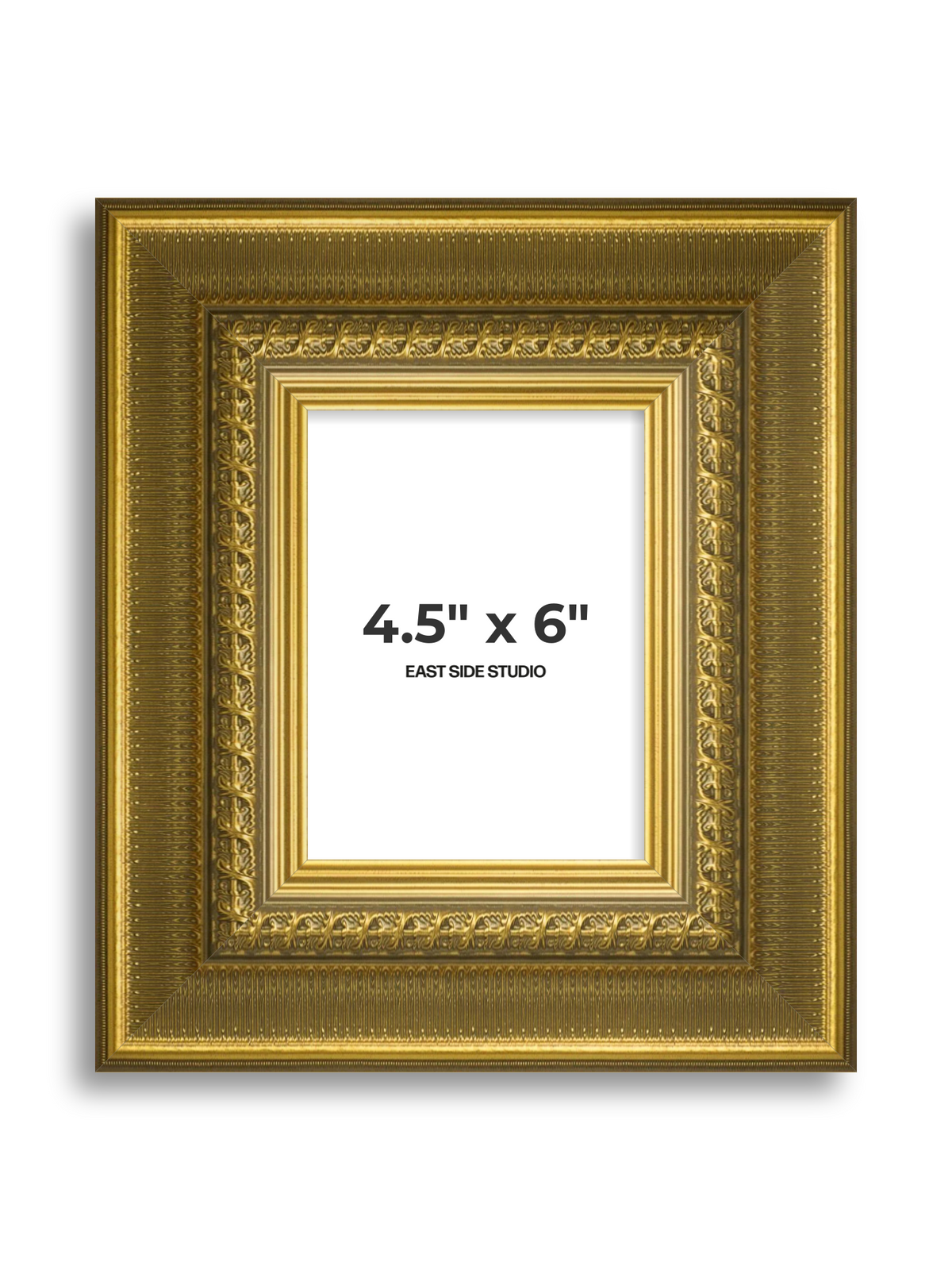 Anthemion Gold 4.5" x 6" picture frame