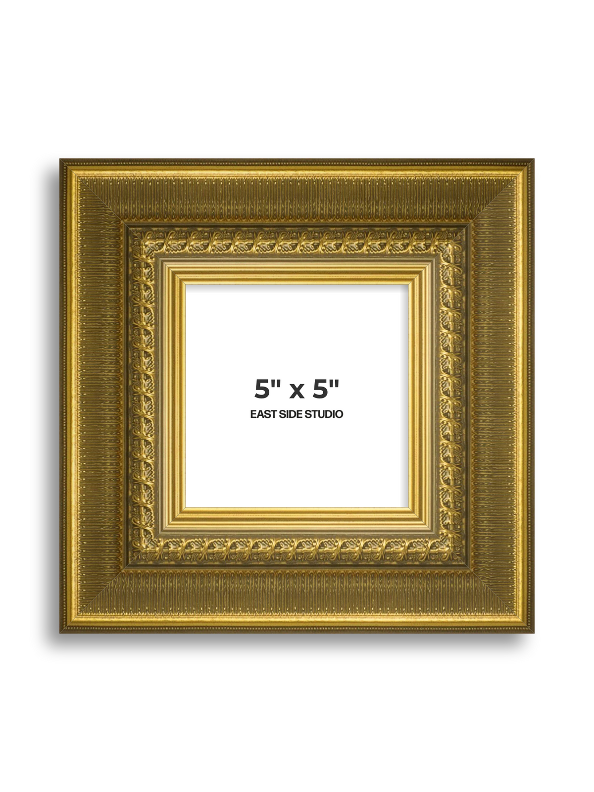 Anthemion Gold 5" x 5" picture frame