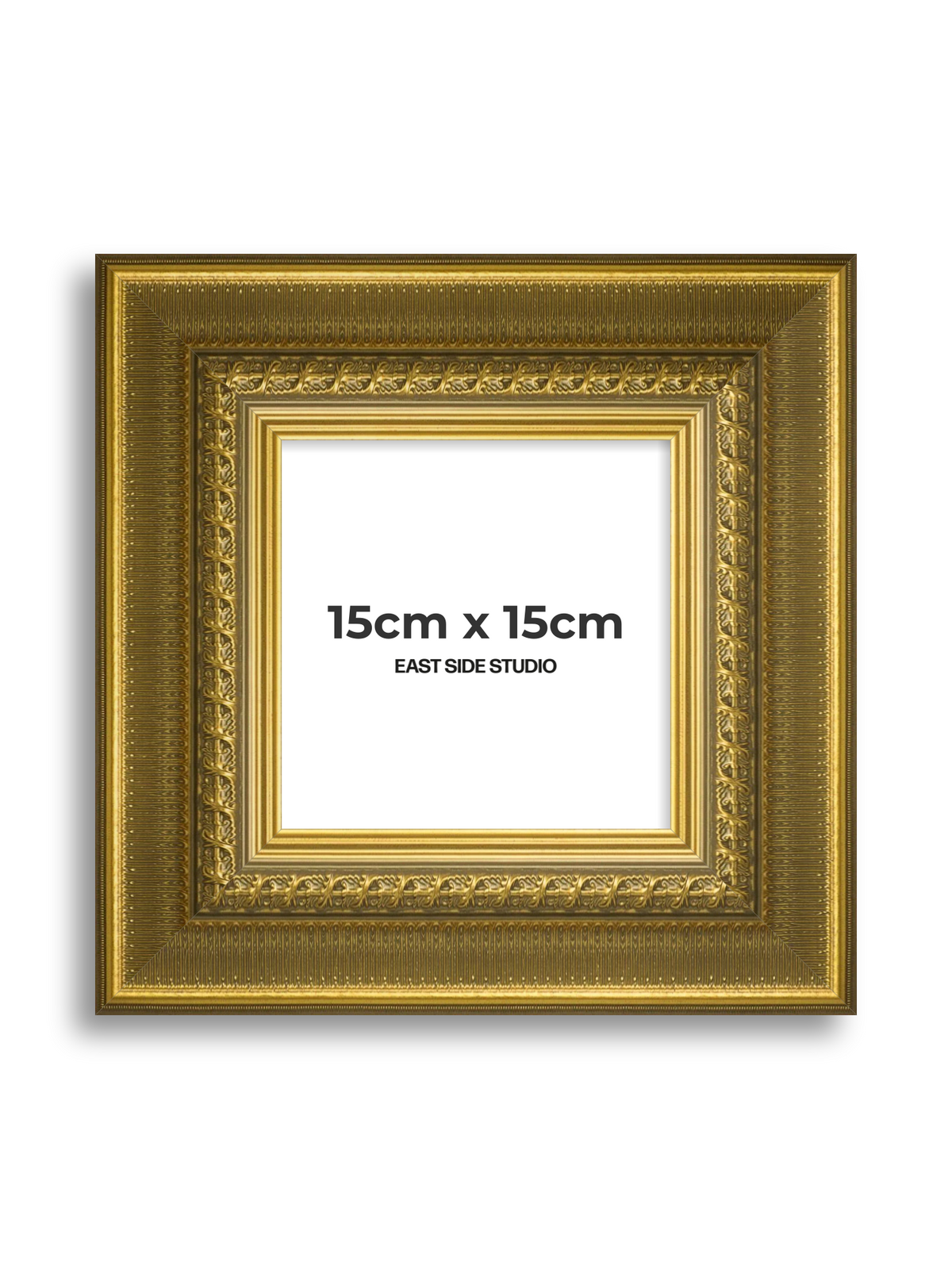 Anthemion Gold 15cm x 15cm picture frame