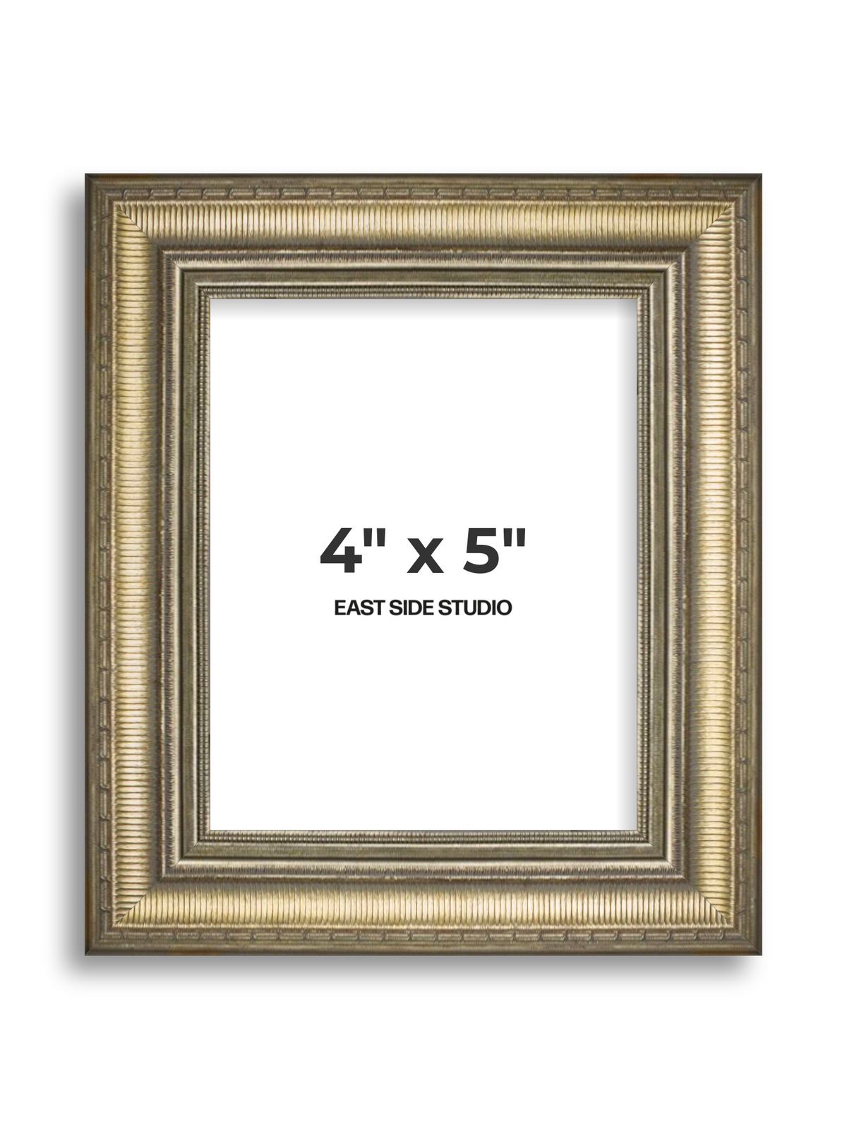 Laurel Aged Gold 4" x 5" picture frame