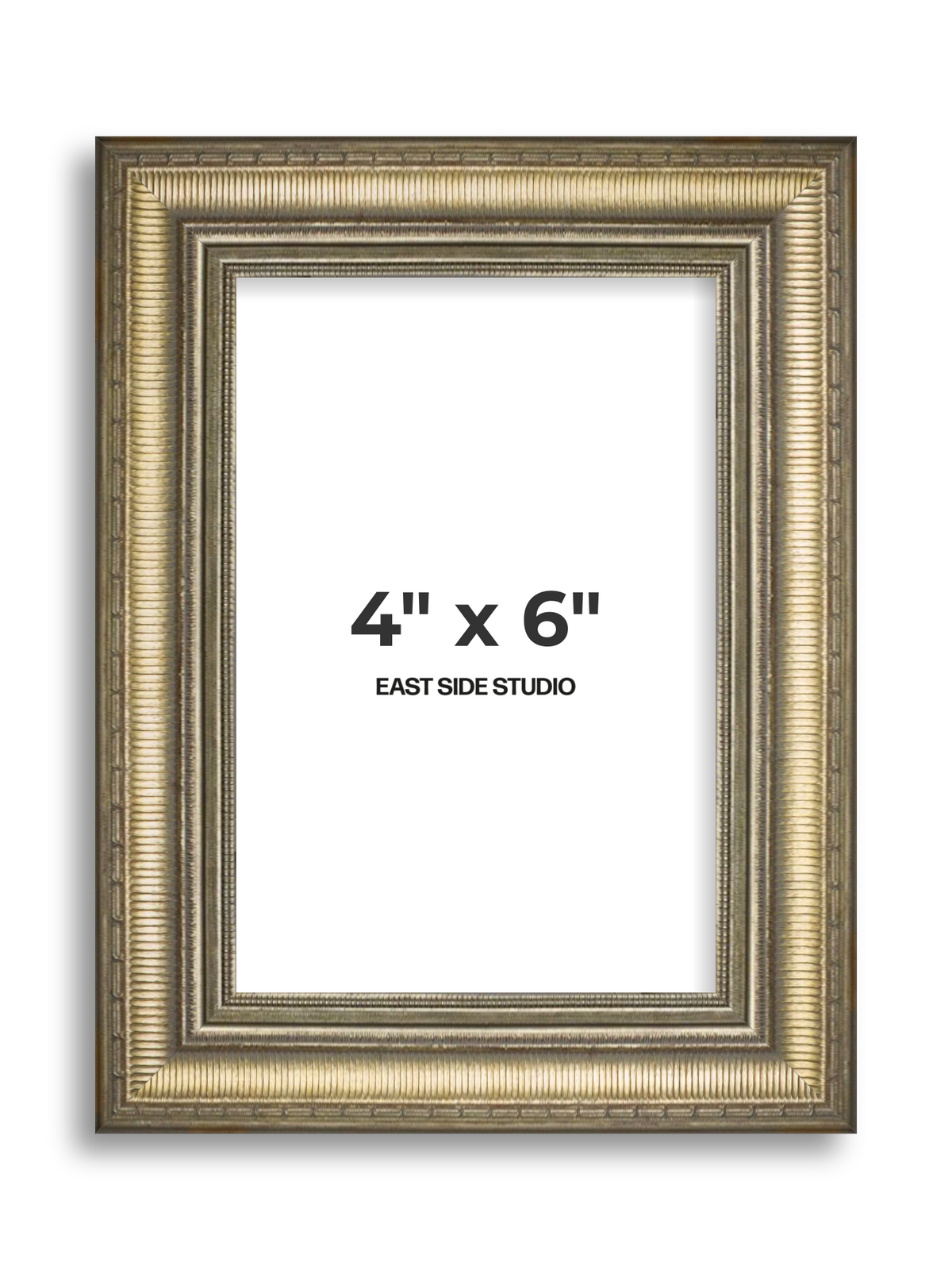 Laurel Aged Gold 4" x 6" picture frame